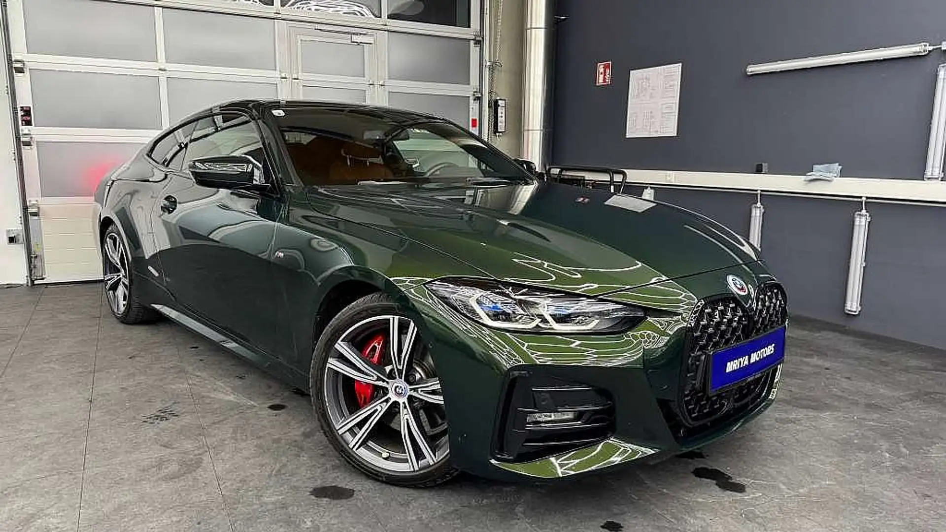 BMW 420 d Coupe xDrive Grün - 1