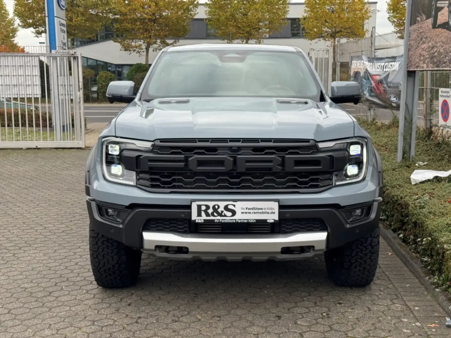 Ford Ranger Raptor Doppelkabine AHK+KeyFree+360°+B&O+Standheiz Gris - 2
