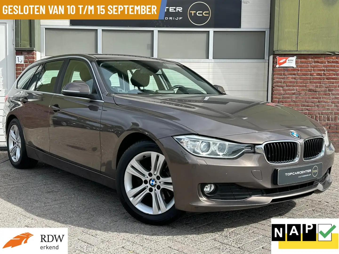 BMW 316 3-serie Touring 316i Executive PARKS/NAVI/CRUISE/A Braun - 1