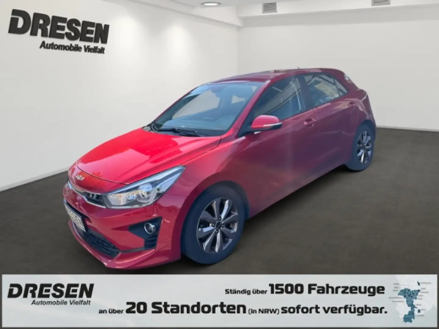 Kia Rio Vision 1.2 PDC,SITZHZG,BLUETOOTH,LICHTSENSOR Rojo - 1