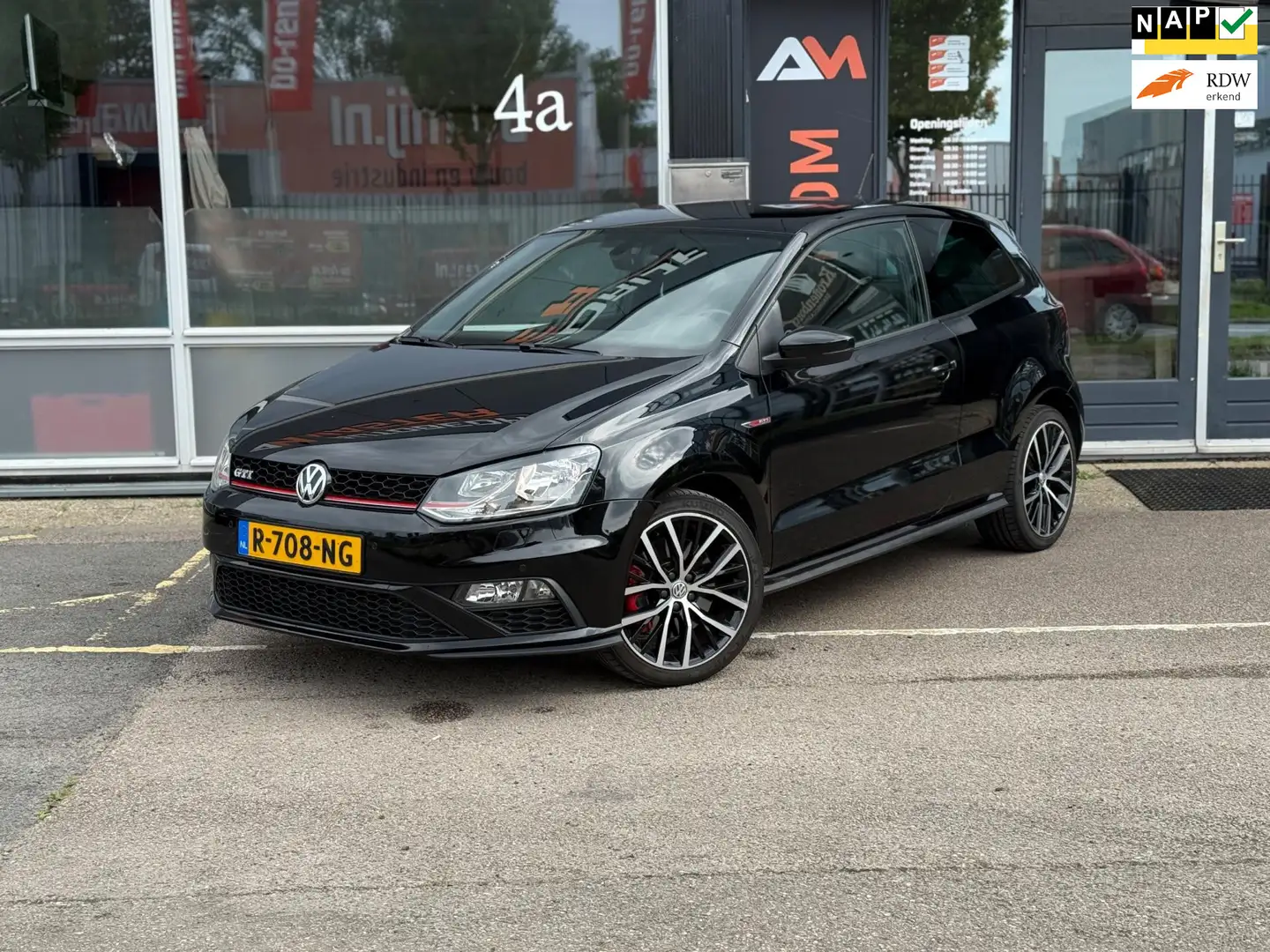 Volkswagen Polo GTI 1.8 TSI | Airco | Cruise | Stoelver. | Noir - 1