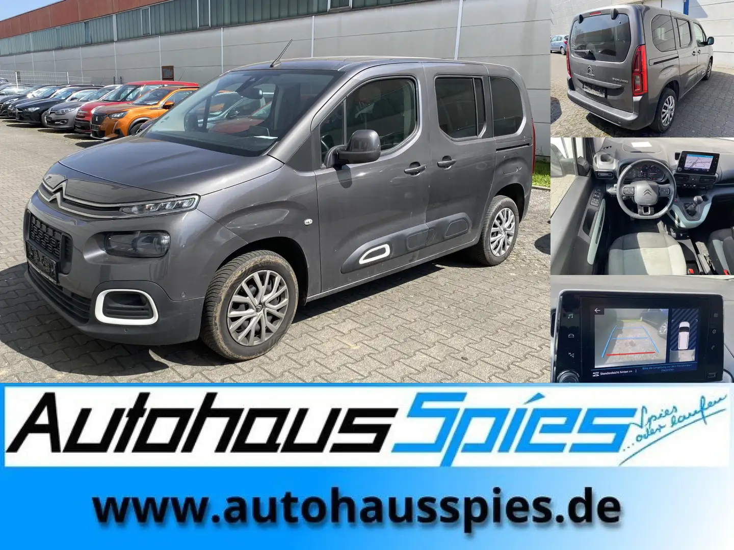 Citroen Berlingo 1.5 BlueHDi 130 FAP  Feel M #GETRIEBE-SCHADEN# Grau - 1
