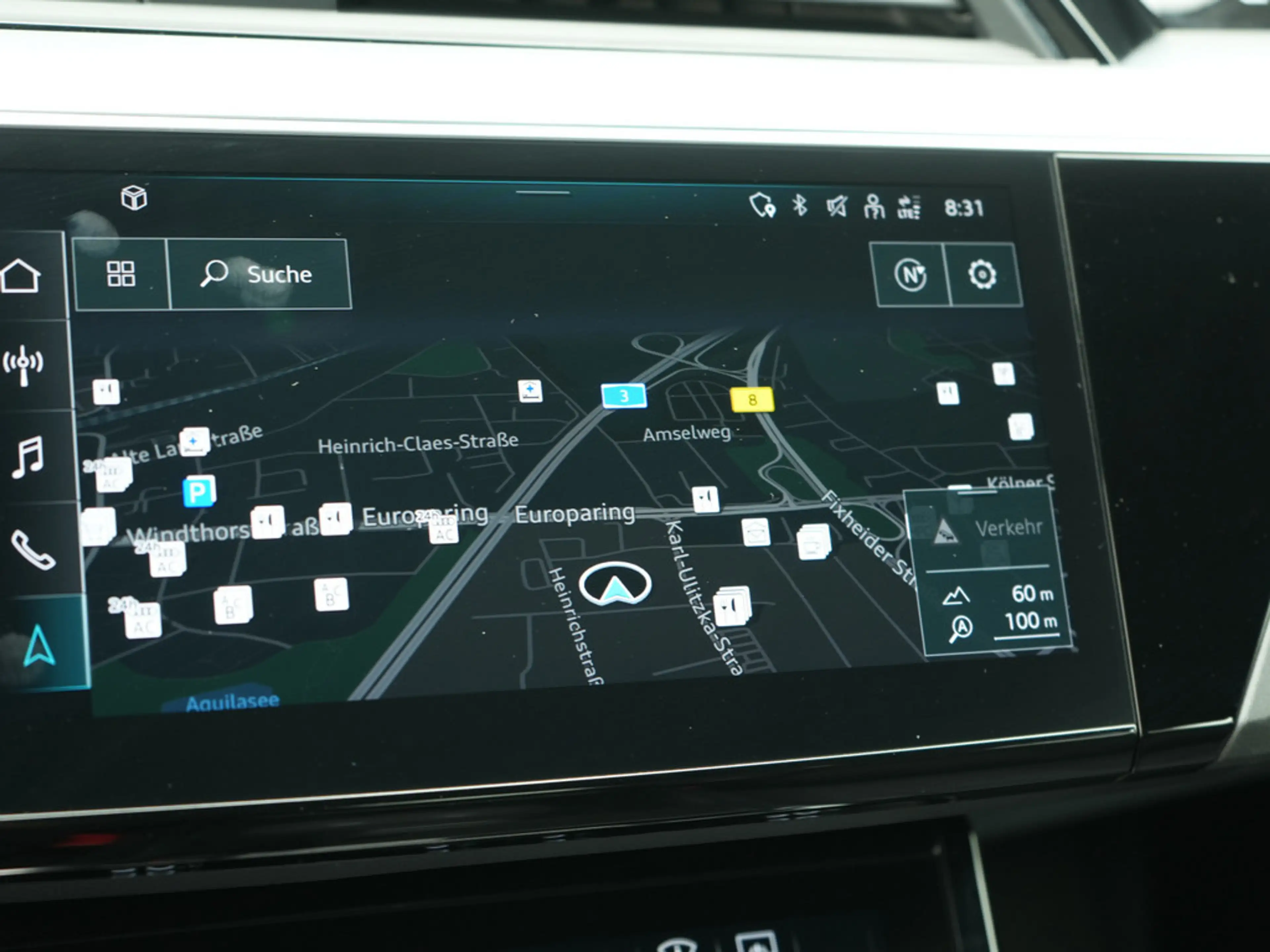 Audi Q8 e-tron S line KAM 360° LEDER HUD NAVI VIRT — photo 11