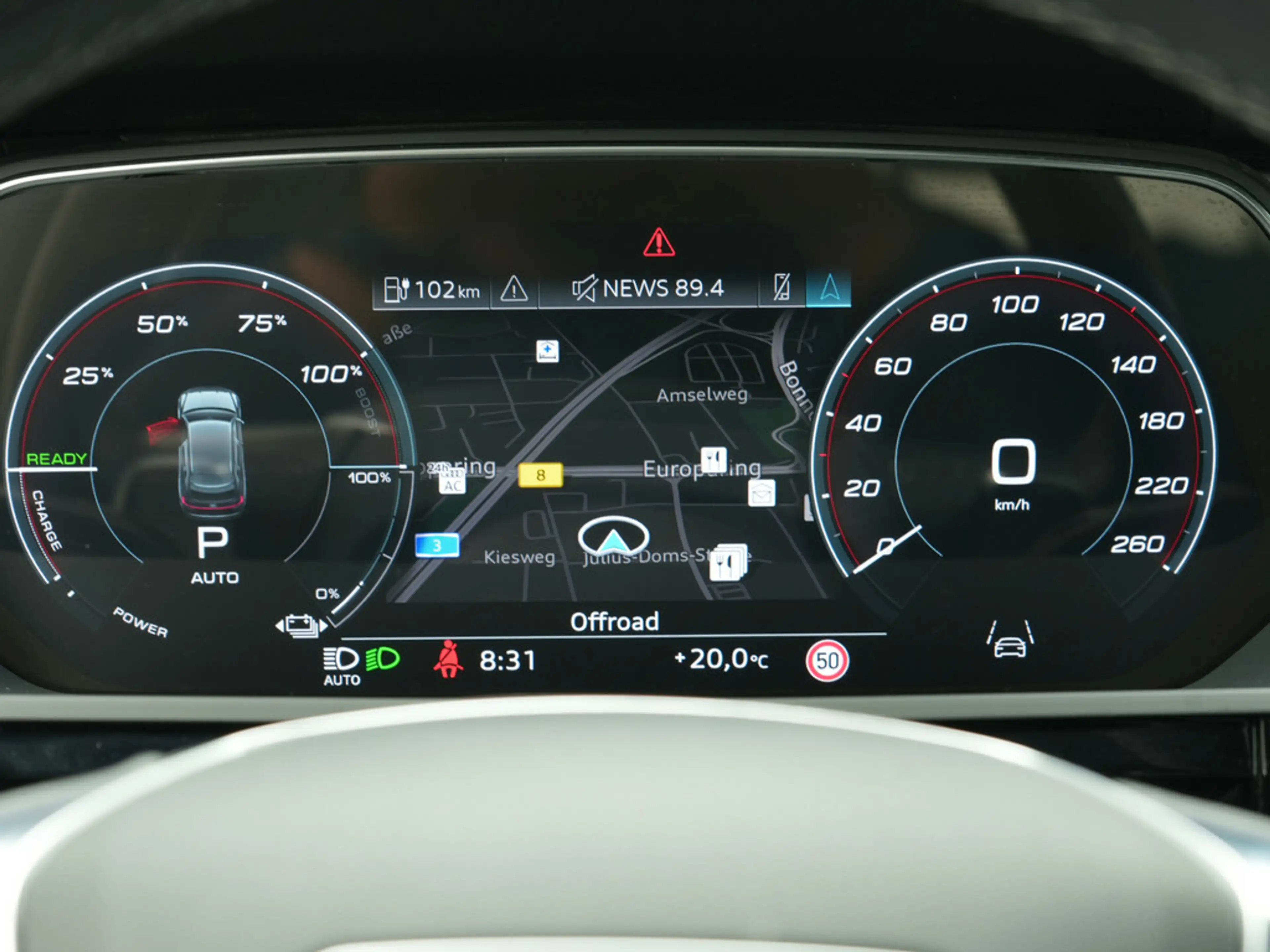 Audi Q8 e-tron S line KAM 360° LEDER HUD NAVI VIRT — photo 9