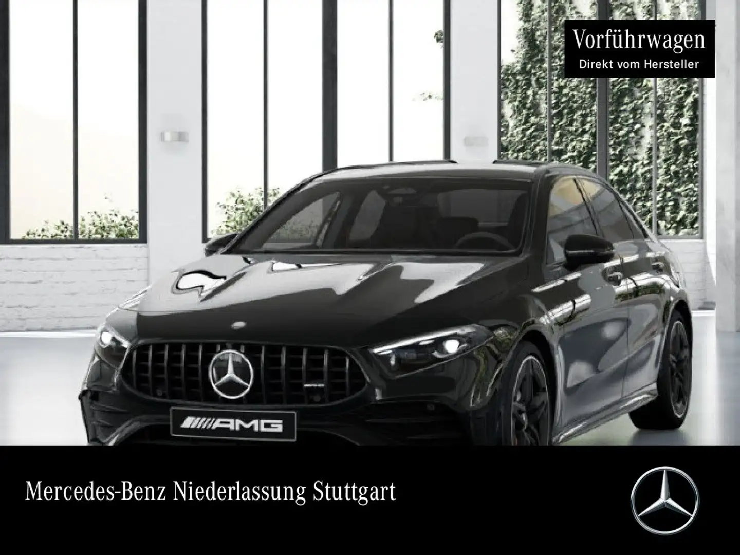 Mercedes-Benz A 35 AMG A 35 Lim 4M AMG+PANO+360°+MULTIBEAM+PERFSITZE+HUD Schwarz - 1