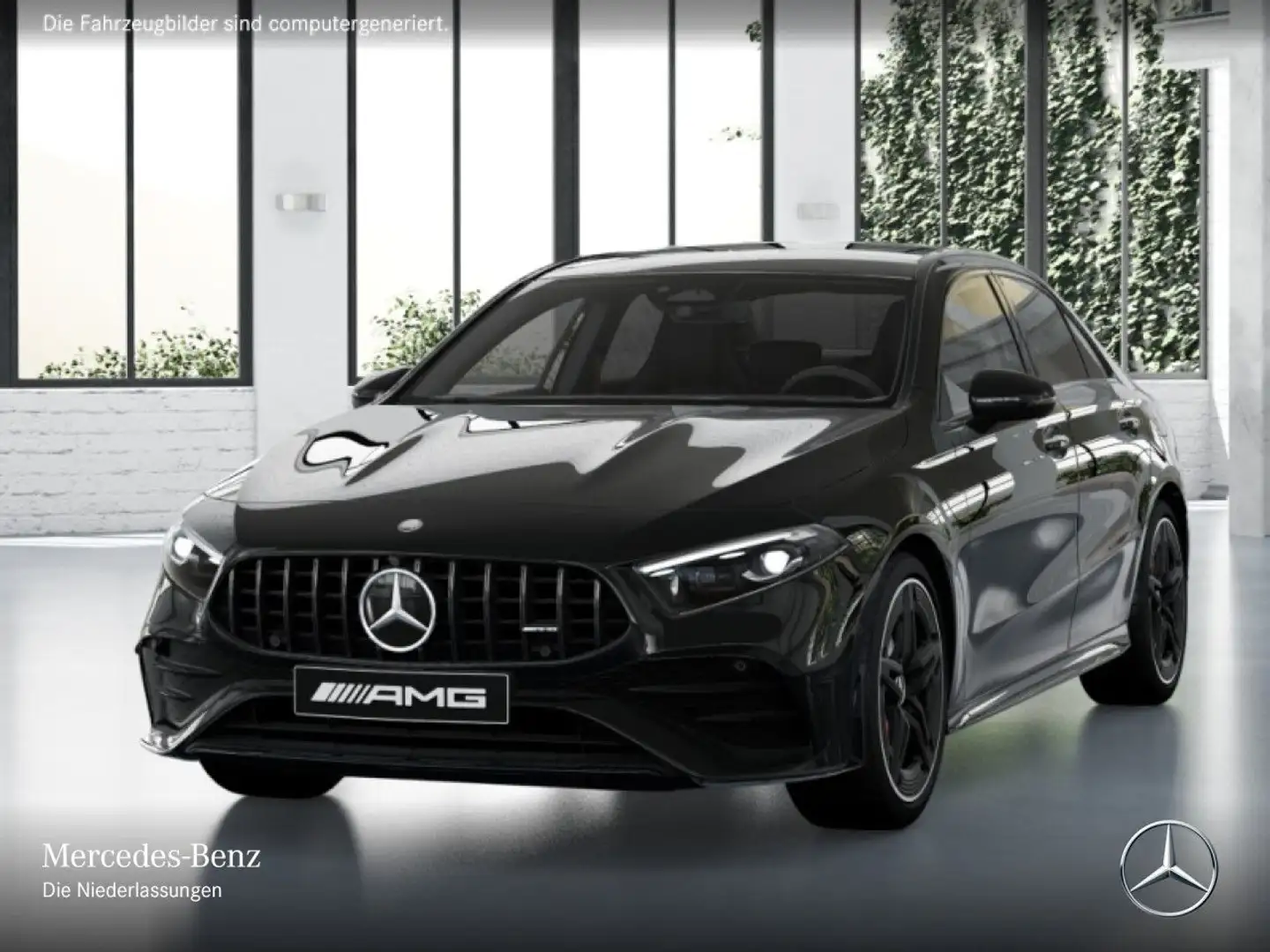 Mercedes-Benz A 35 AMG A 35 Lim 4M AMG+PANO+360°+MULTIBEAM+PERFSITZE+HUD Noir - 2