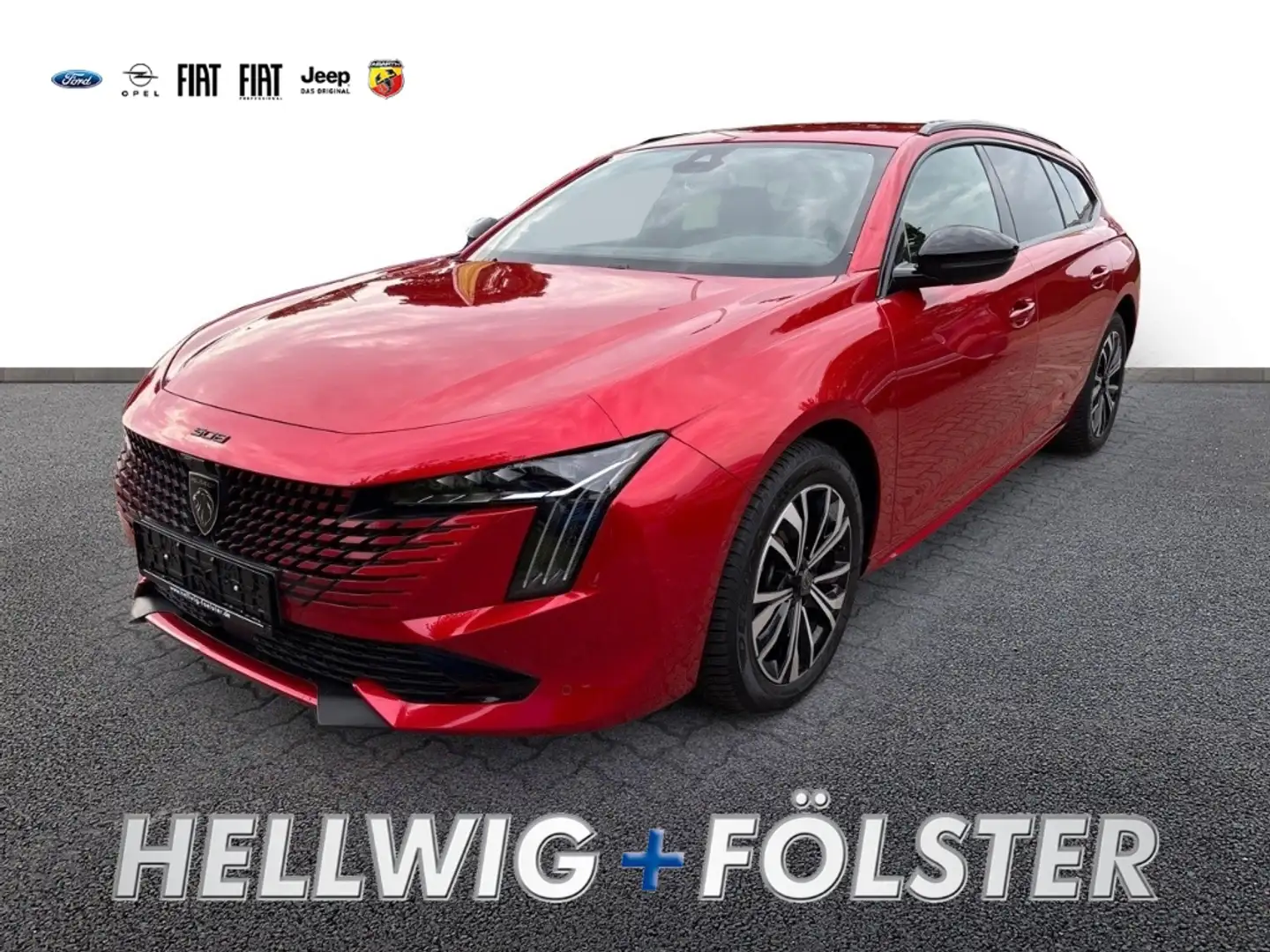Peugeot 508 SW Allure 1.2  Aut SHZ Navi Kamera 360 Rouge - 1