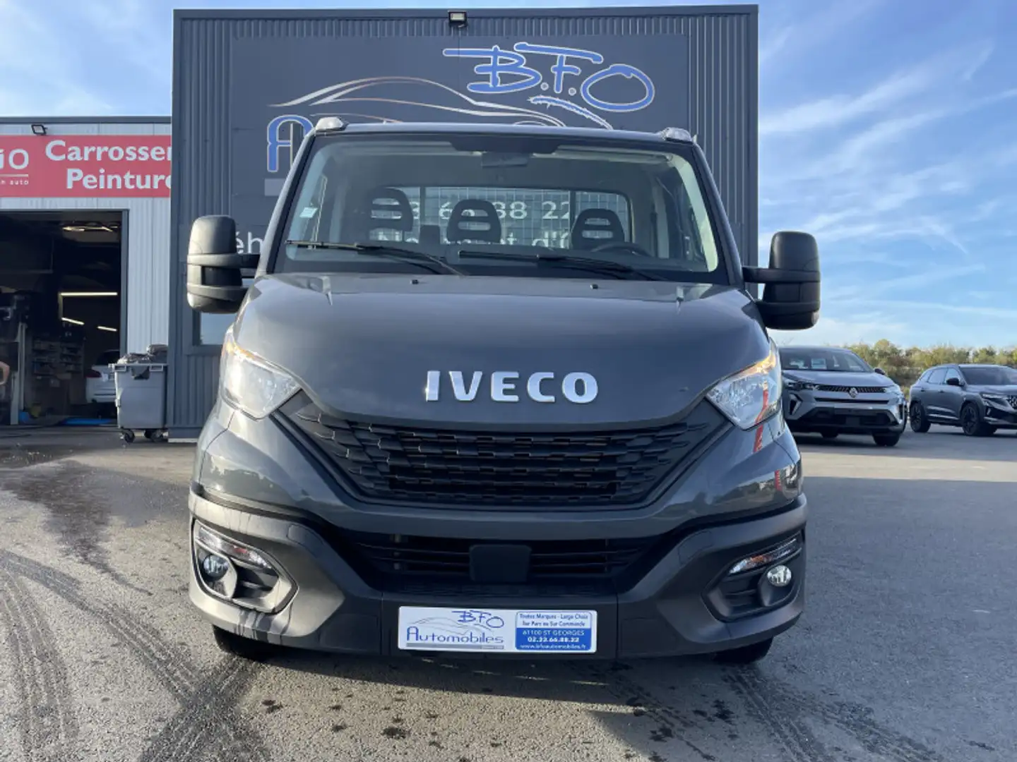 Iveco Daily 35C16 EMPATTEMENT 4100 Gris - 2