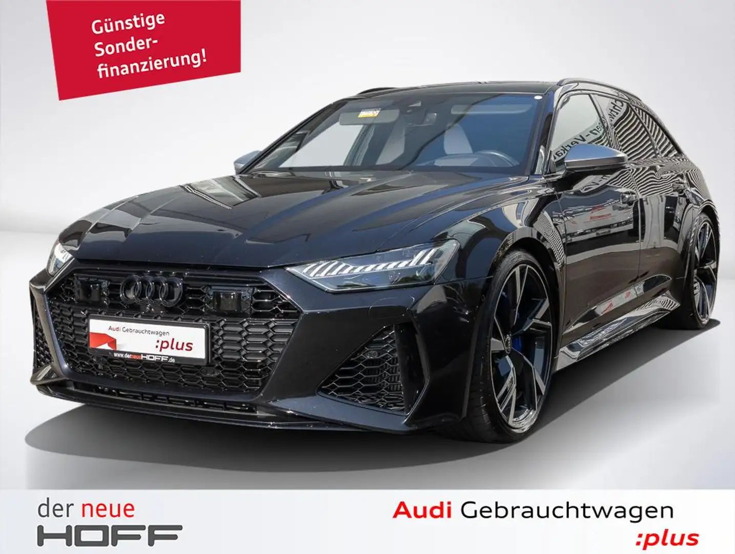 Audi RS6 Avant quattro 22 Zoll Rautestepp 305 km/h Keramik Zwart - 1