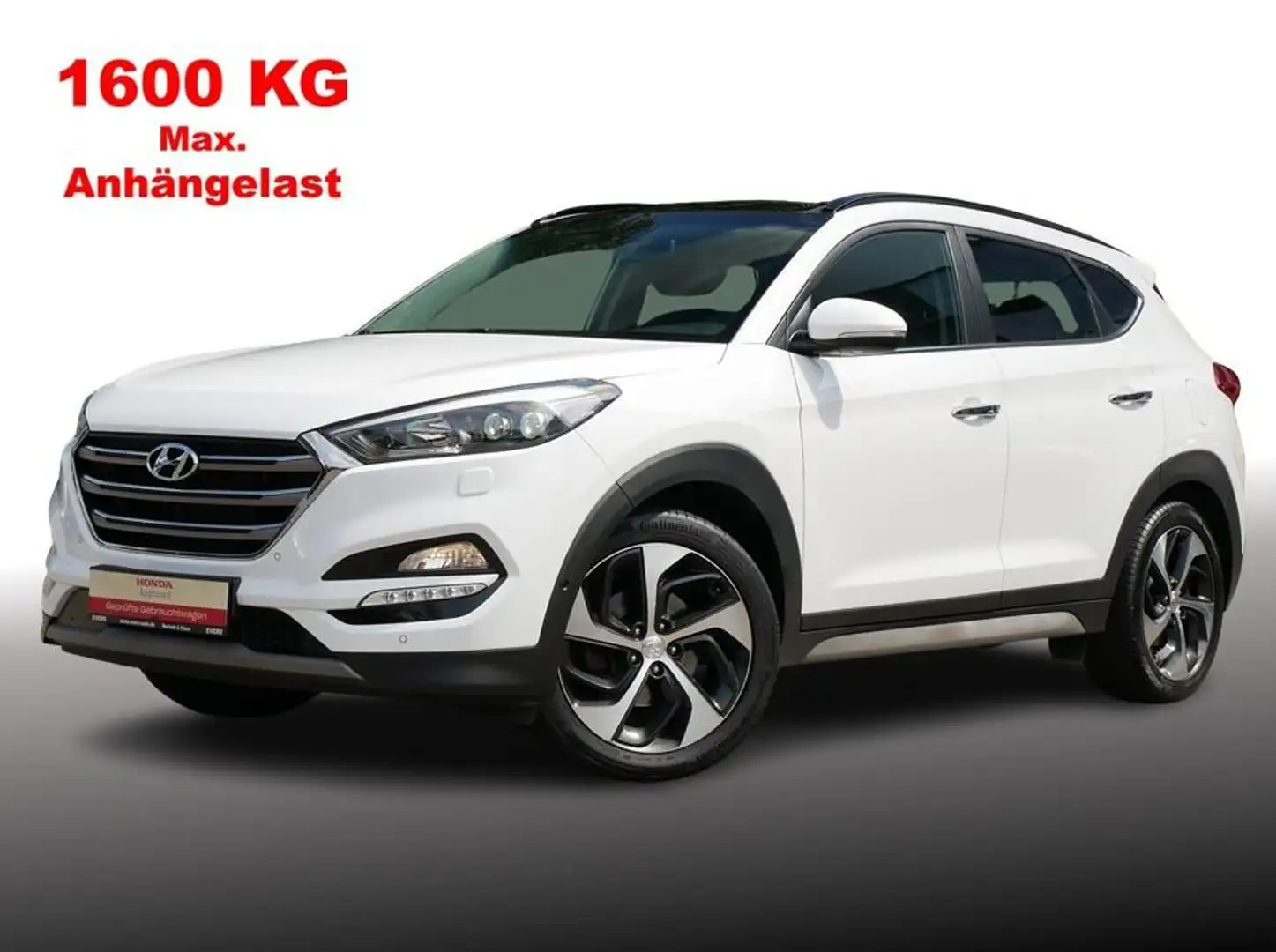 Hyundai TUCSON 1.6 TGDI PREMIUM 4WD AUTOMATIK PANORAMAD. Wit - 2