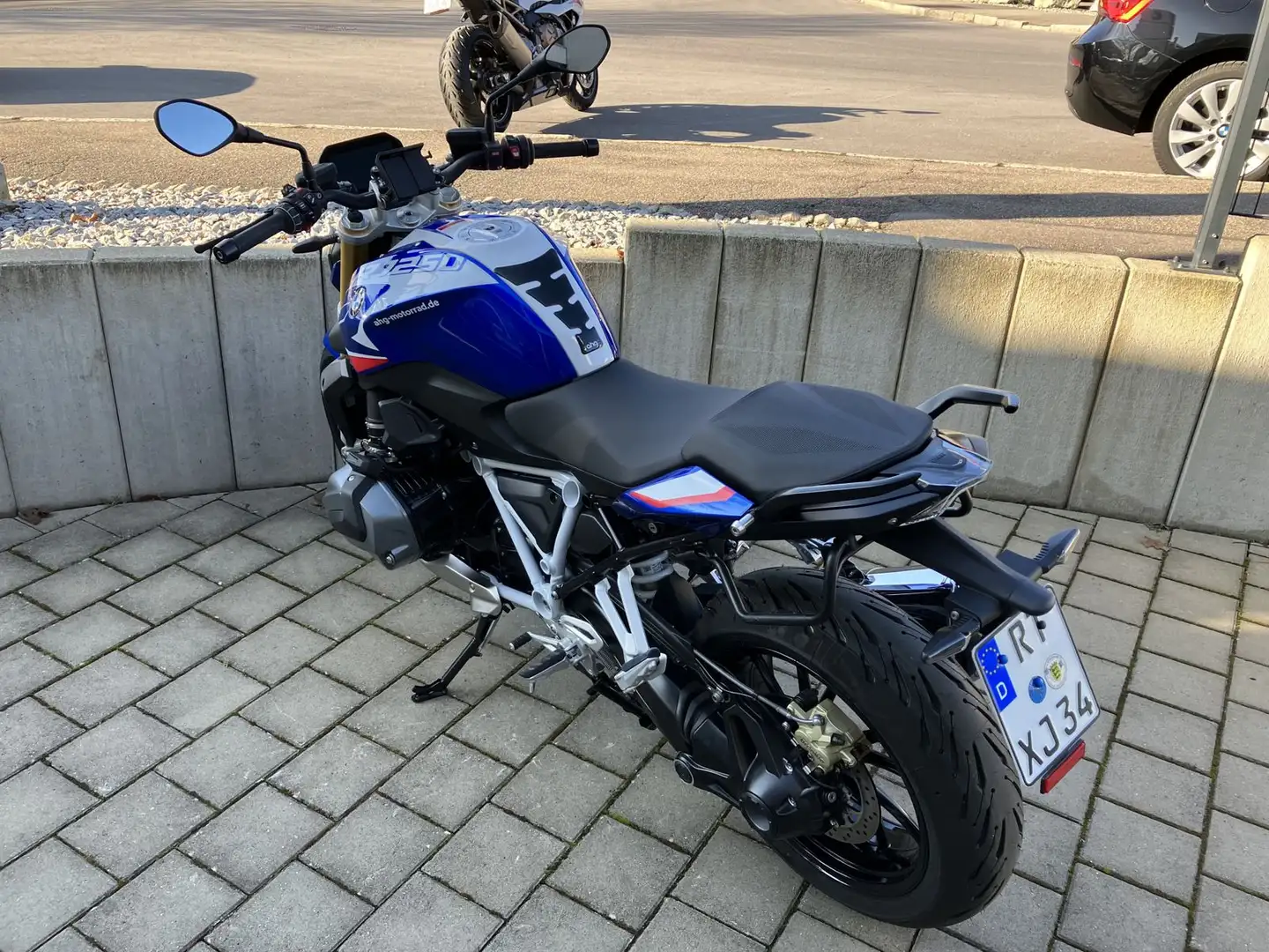 BMW R 1250 RS tyle Sport, Drei Pakete, Inkl. Oil Inc Albastru - 2