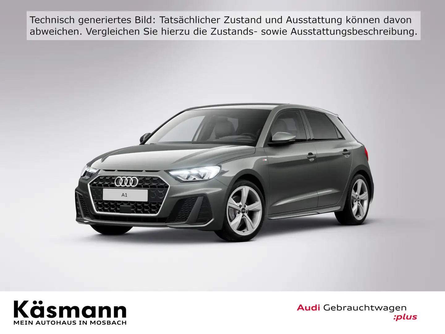 Audi A1 S line 30TFSI 2x S line LED PDC Grau - 2