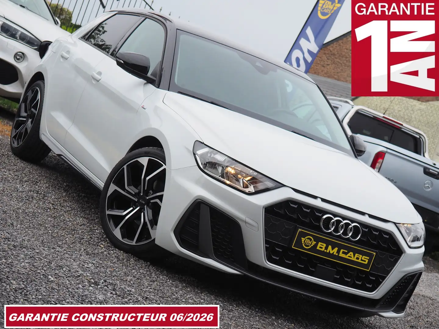 Audi A1 S LINE 30 TFSI ✅S TRONIC✅GARANTIE AUDI 06/2026 Blanc - 1