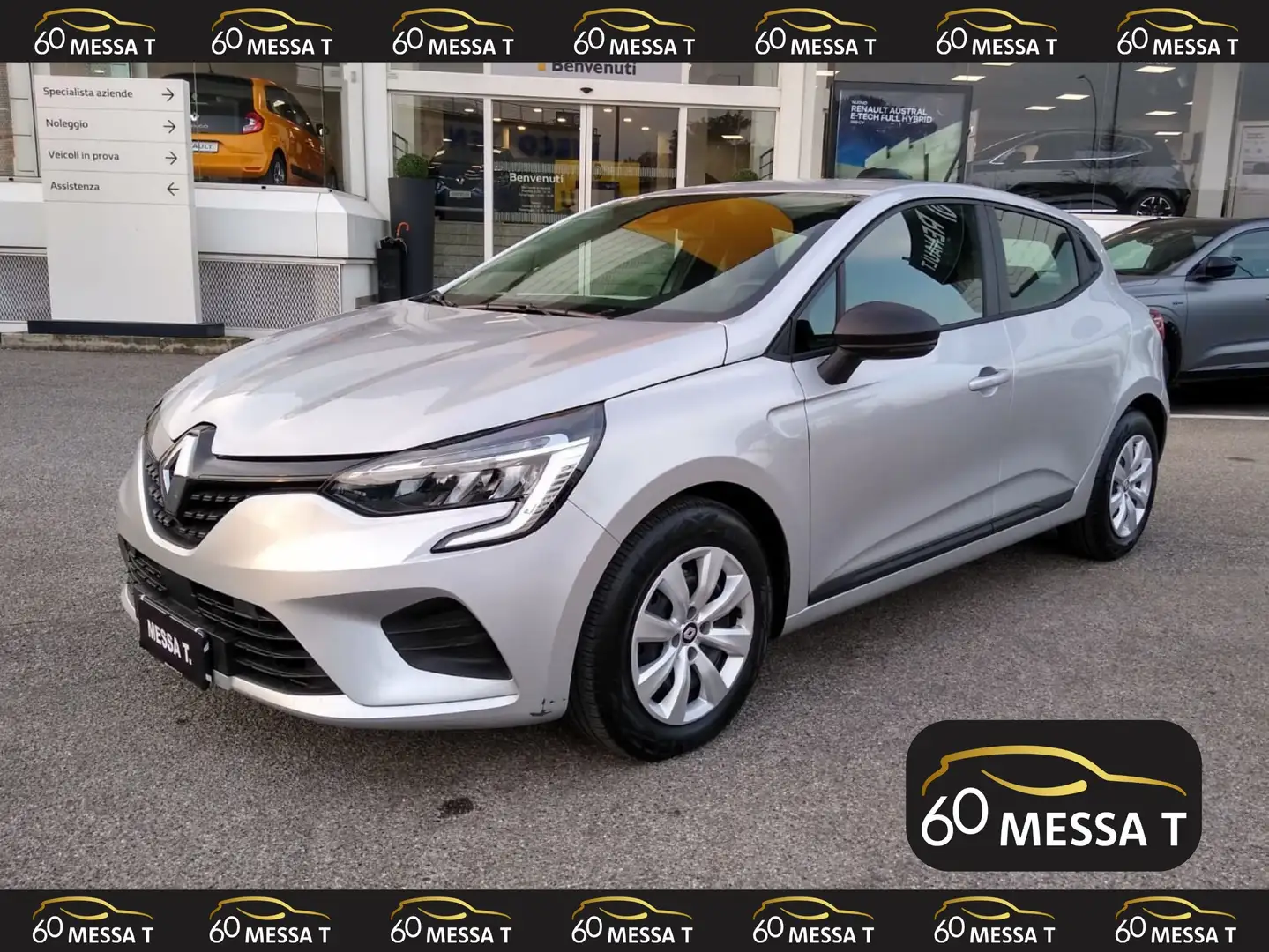 Renault Clio 1.0 tce Life 90cv my21 Argento - 1
