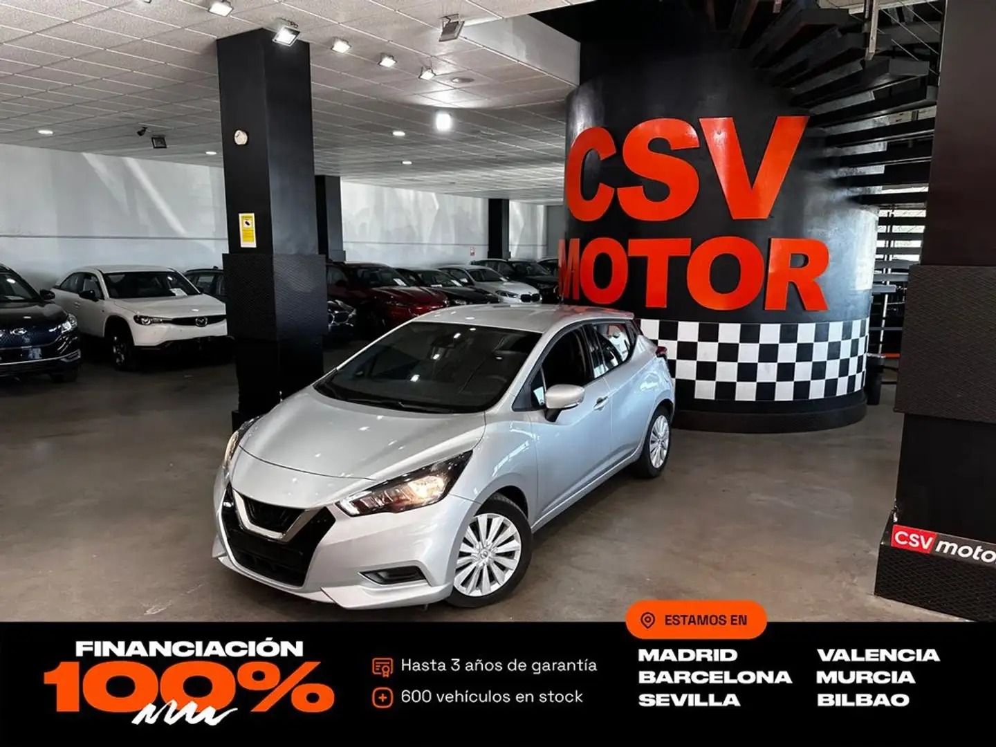 Nissan Micra IG-T 68 kW (92 CV) E6D-F Tekna Plateado - 1