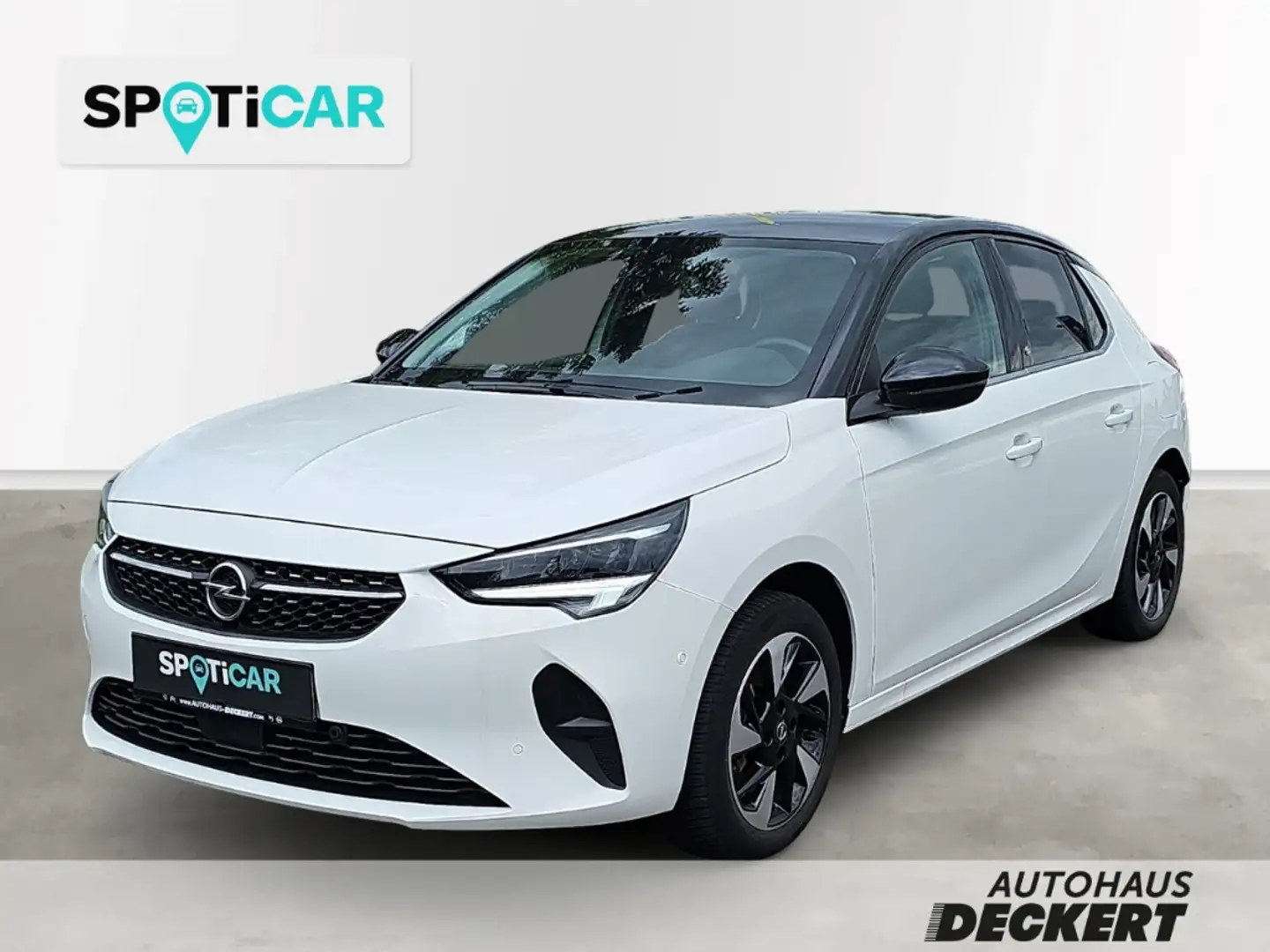 Opel Corsa-e F Elegance 136PS (100KW) Elektromotor Weiß - 1