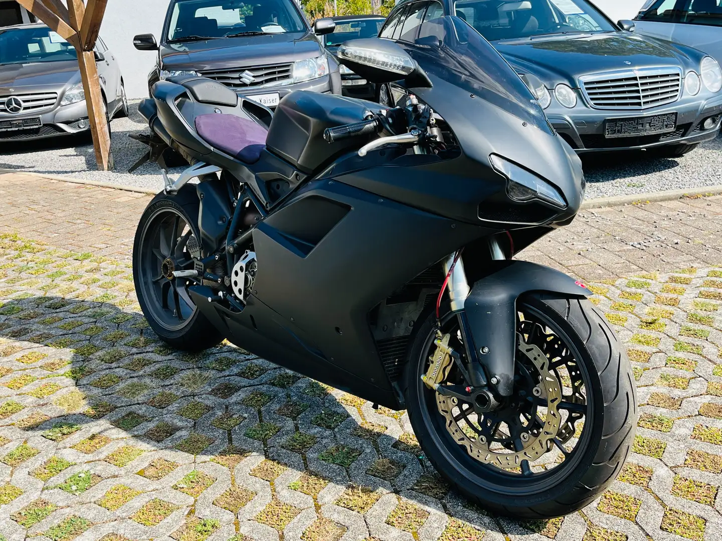 Ducati 1198 Schwarz*Sportauspuff*Scheckheft*Tüv Neu** Negru - 1