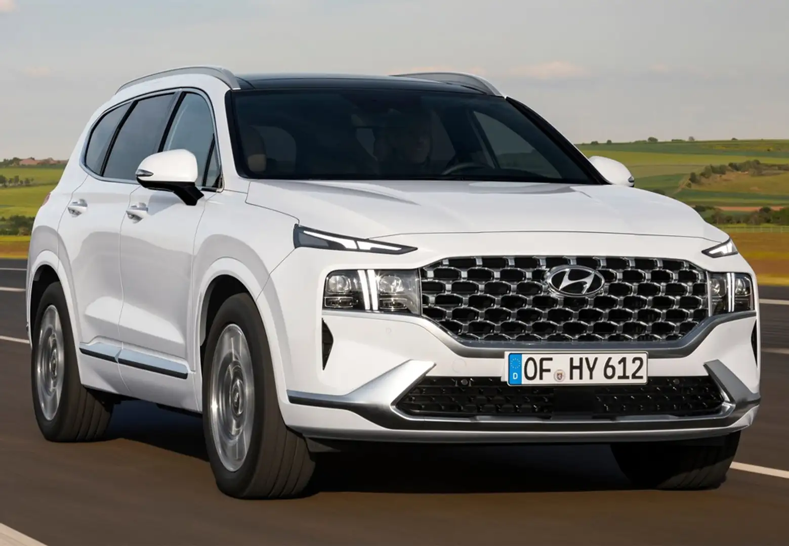 Hyundai SANTA FE 2.2CRDi Klass 2WD 8DCT Negro - 2