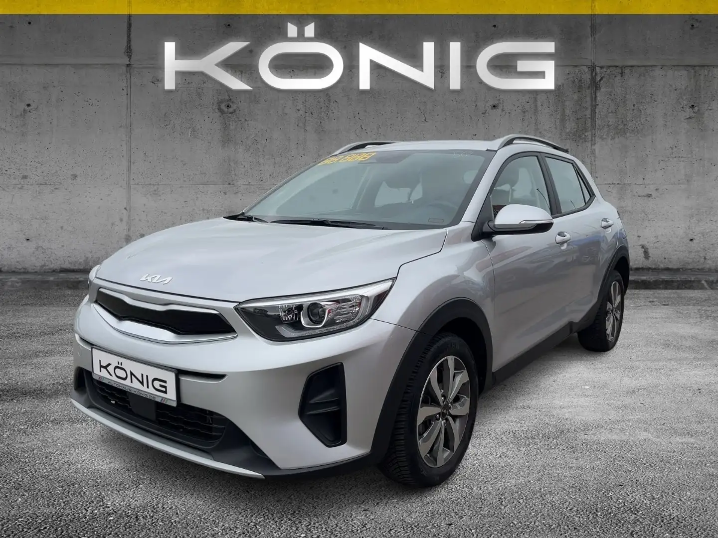 Kia Stonic 1.0T 100 VISION Automatik Navigation Silber - 1