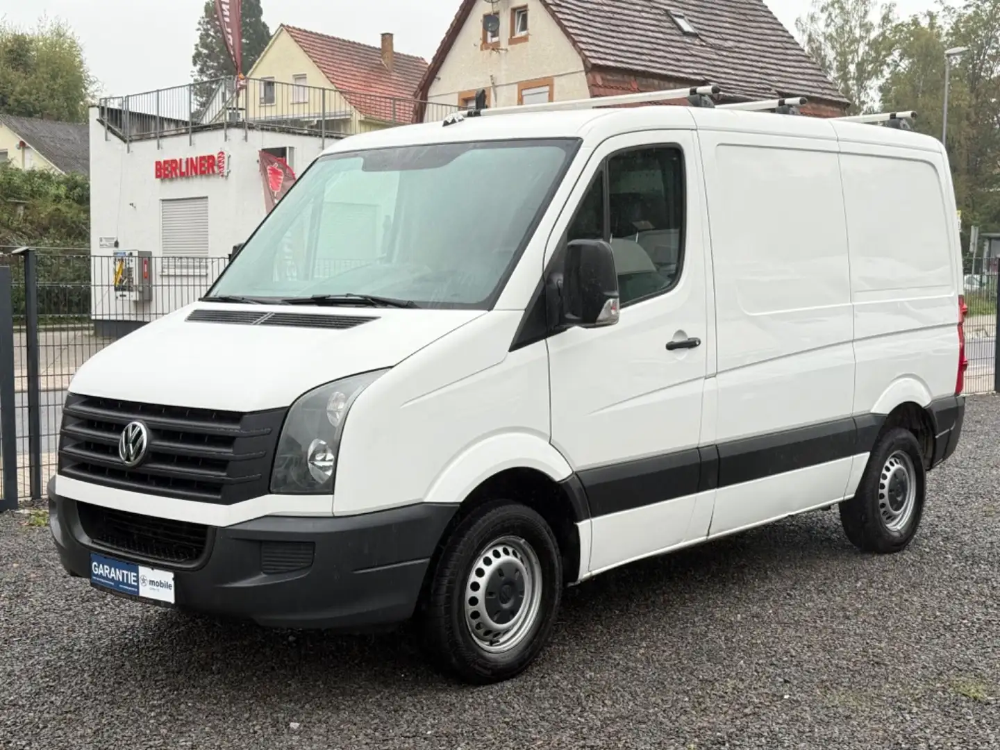 Volkswagen CRAFTER L1H1 AHK REGALSYSTEM VON BOTT DACHTRÄGER Weiß - 1