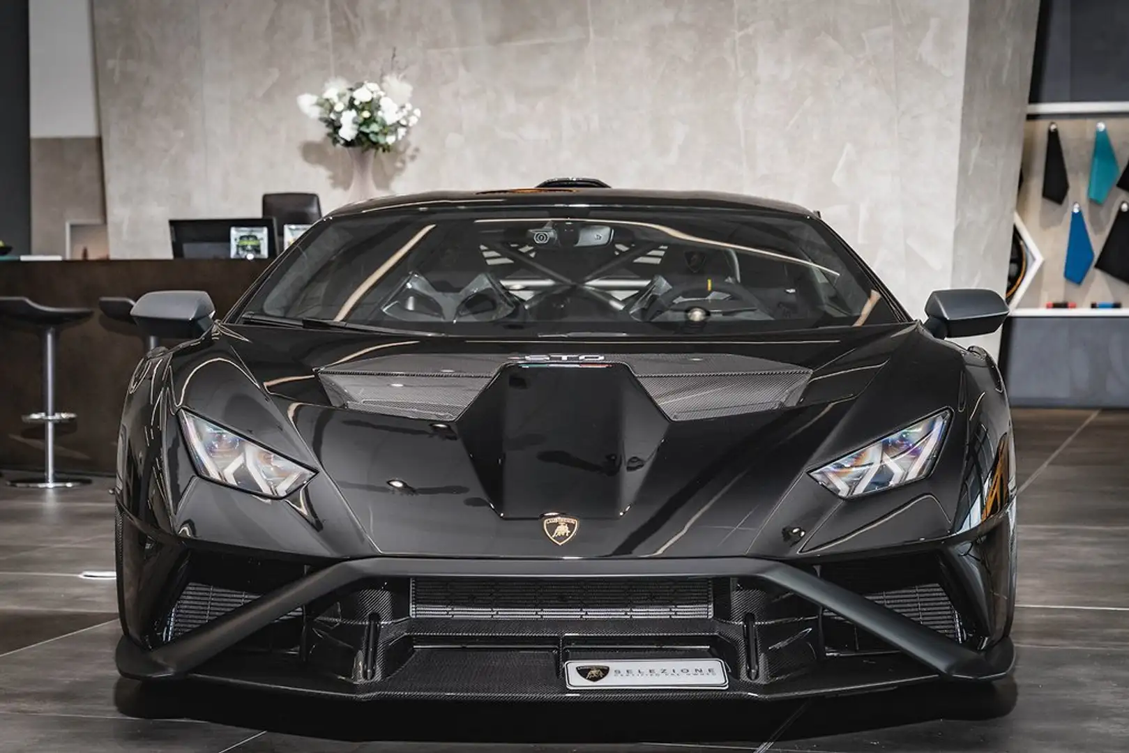 Lamborghini Huracán STO 5.2 V10 LP640-2 640 ch Noir - 2