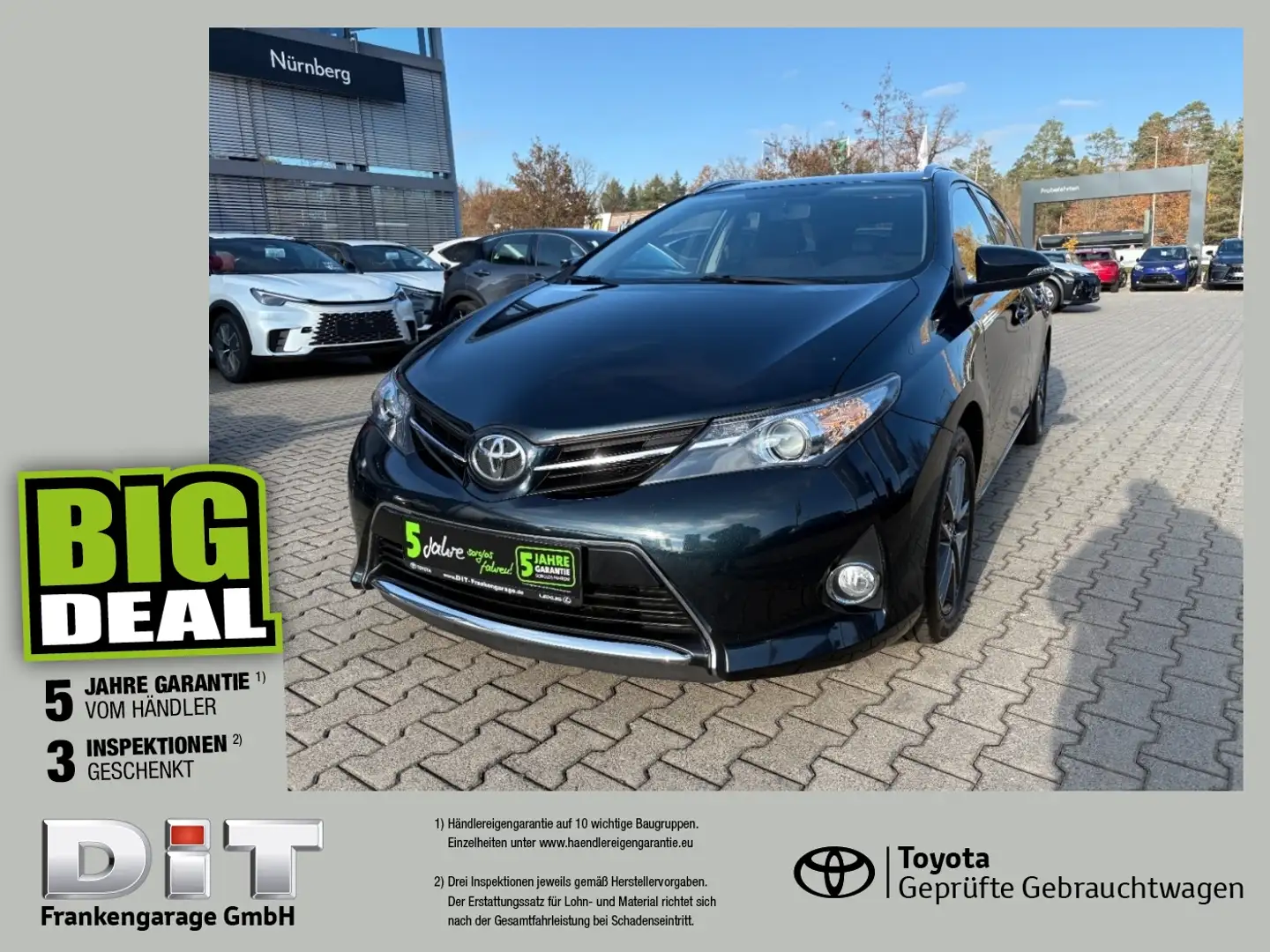 Toyota Auris Touring Sports 1.6 Edition 8-fach, Kamera Negru - 1