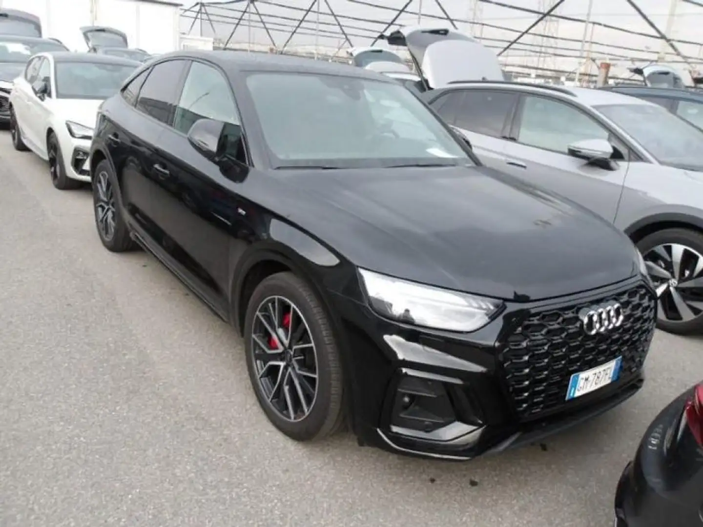 Audi Q5 SPB 55 TFSI e quattro STronic SLine Plus Zwart - 1