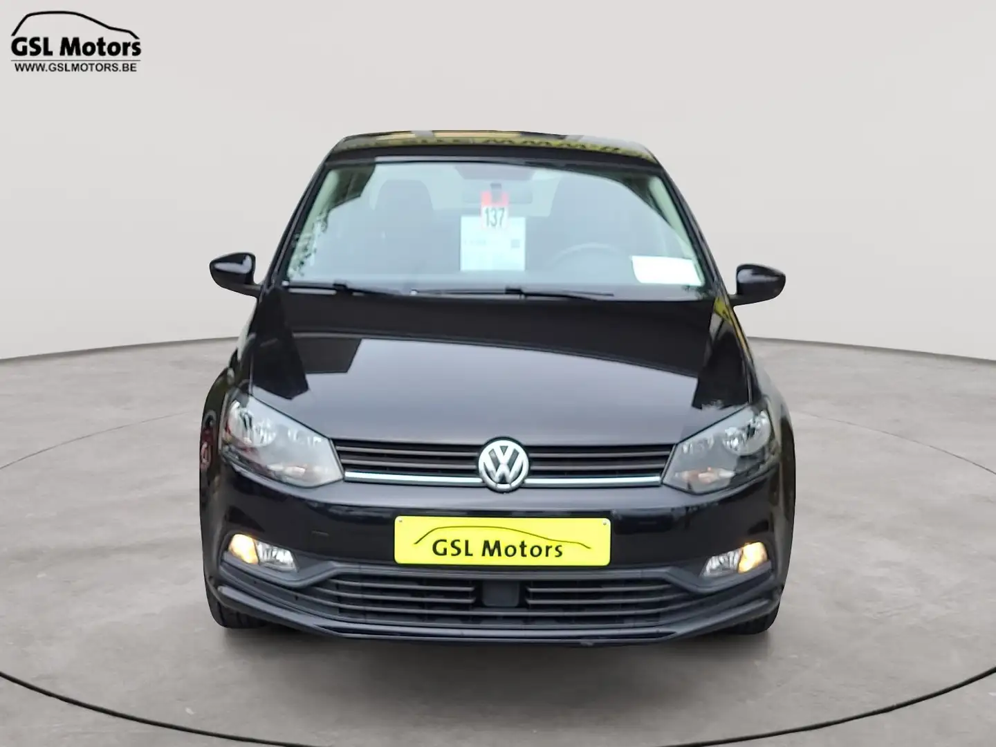 Volkswagen Polo 1000CC essence-noire métal-134130km-03/2015 Noir - 2