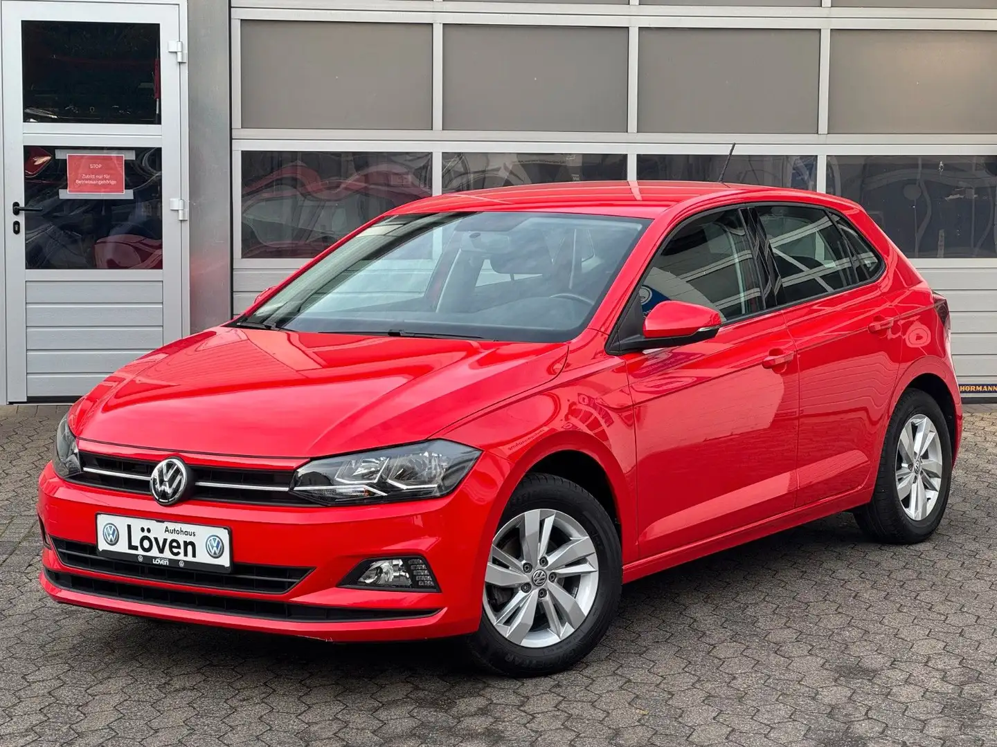 Volkswagen Polo 1.0 TSI Comfortline|AppConnect|LM|Klima|NSW Rot - 1