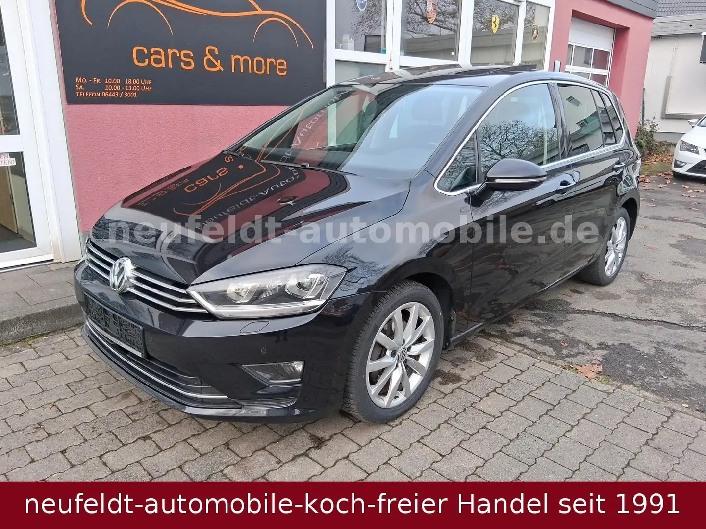 Volkswagen Golf Sportsvan Highline Pano Standheizung Noir - 1