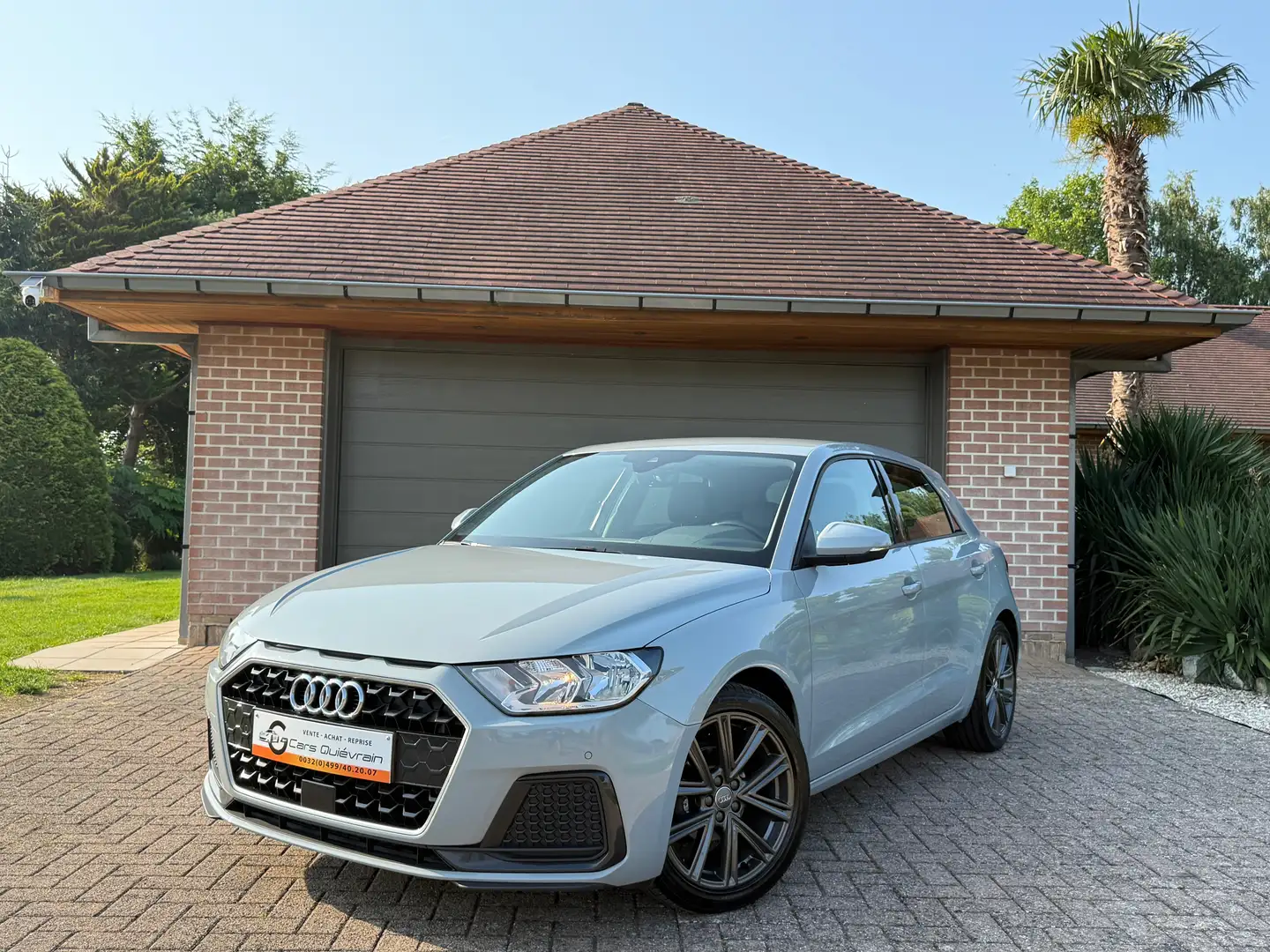 Audi A1 Sportback/S tronic BOITE AUTO./GPS/FULL/G.1AN Gris - 1