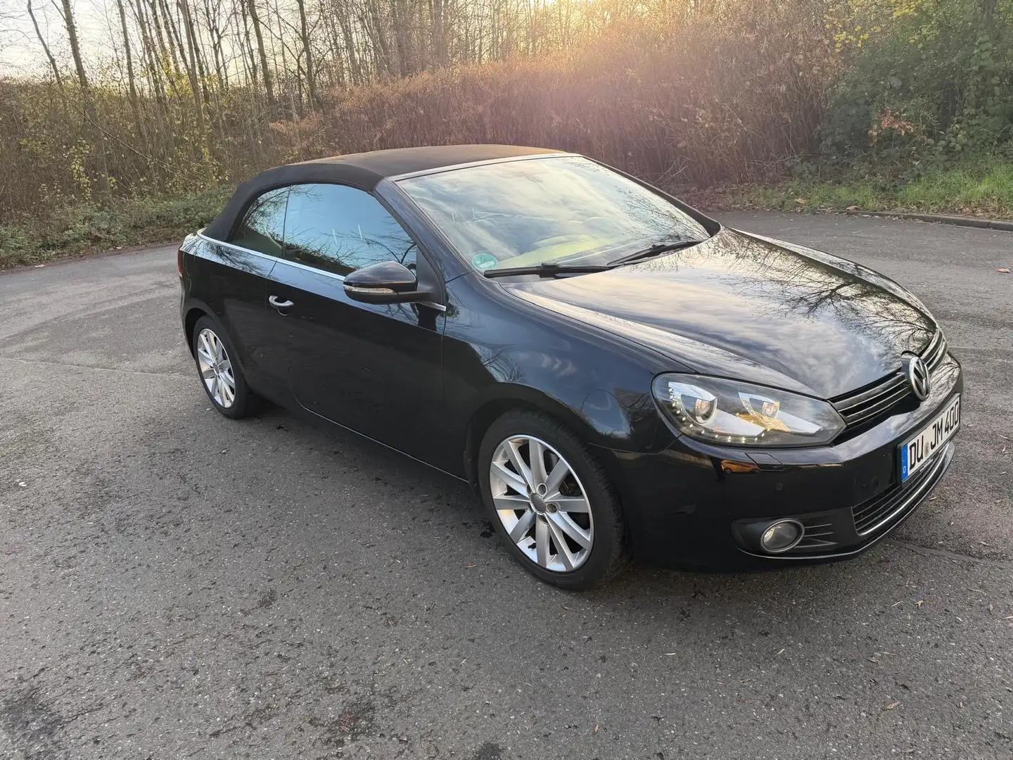 Volkswagen Golf Cabriolet Basis Schwarz - 1