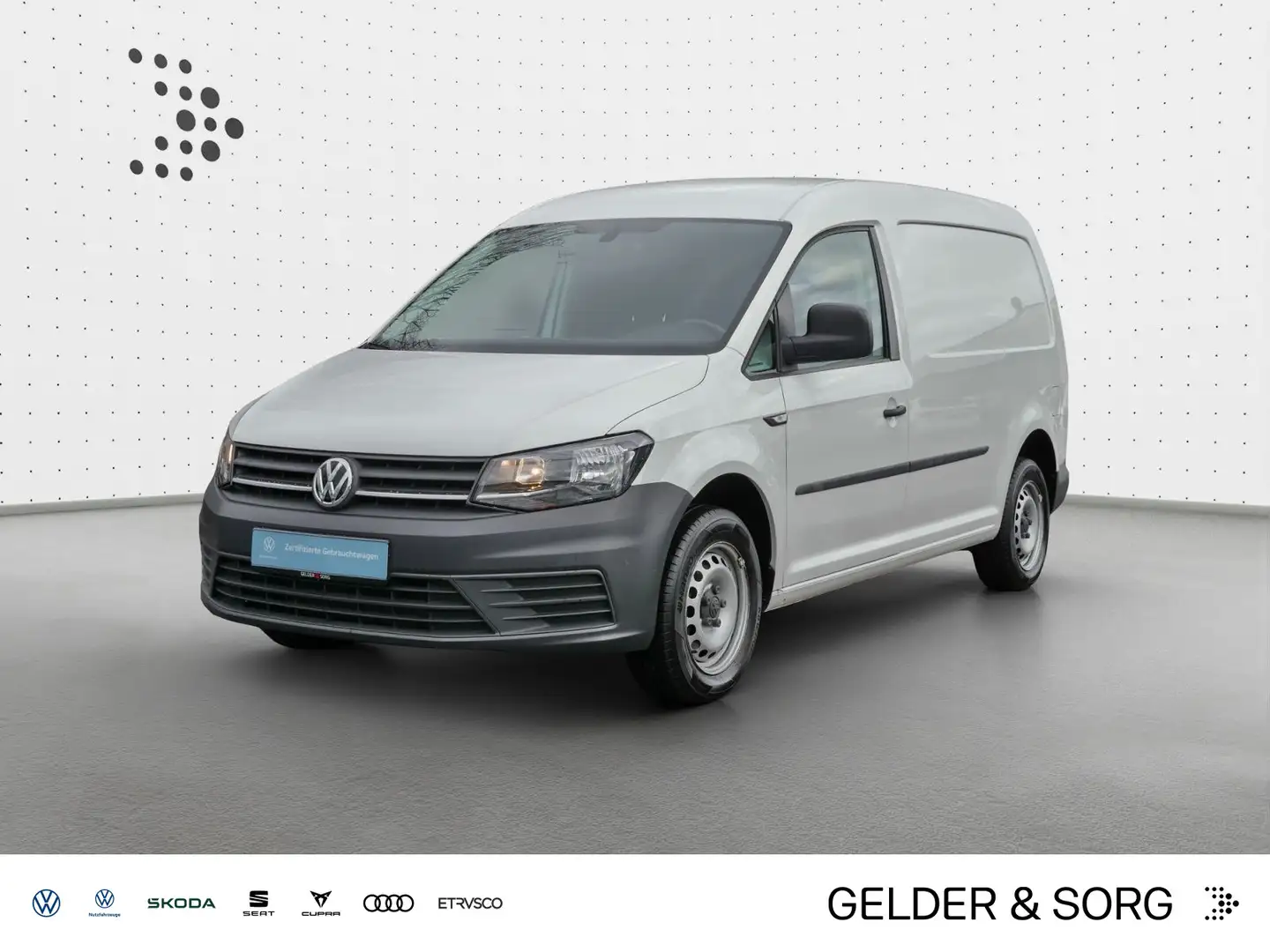 Volkswagen Caddy Kasten 2.0 TDI DSG Navi*Flügeltü*PDC* Weiß - 1