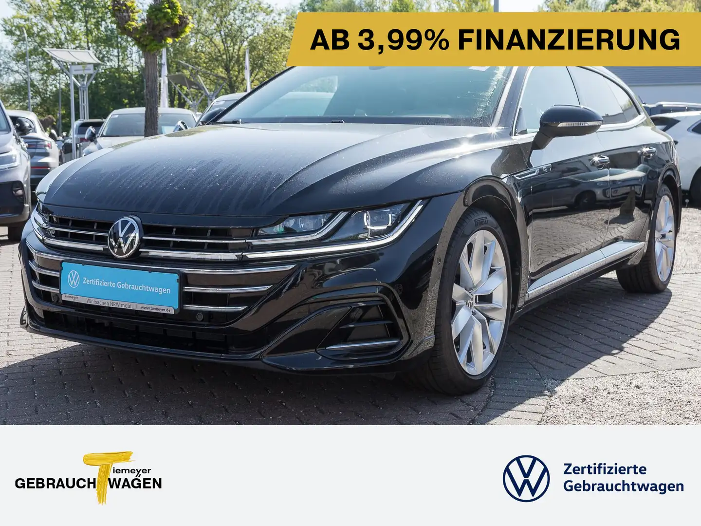 Volkswagen Arteon 2.0 TSI DSG R-LINE STDHZG Schwarz - 1