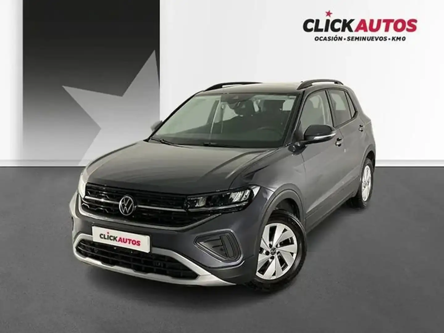 Volkswagen T-Cross 1.0 TSI Life 70kW Gris - 1