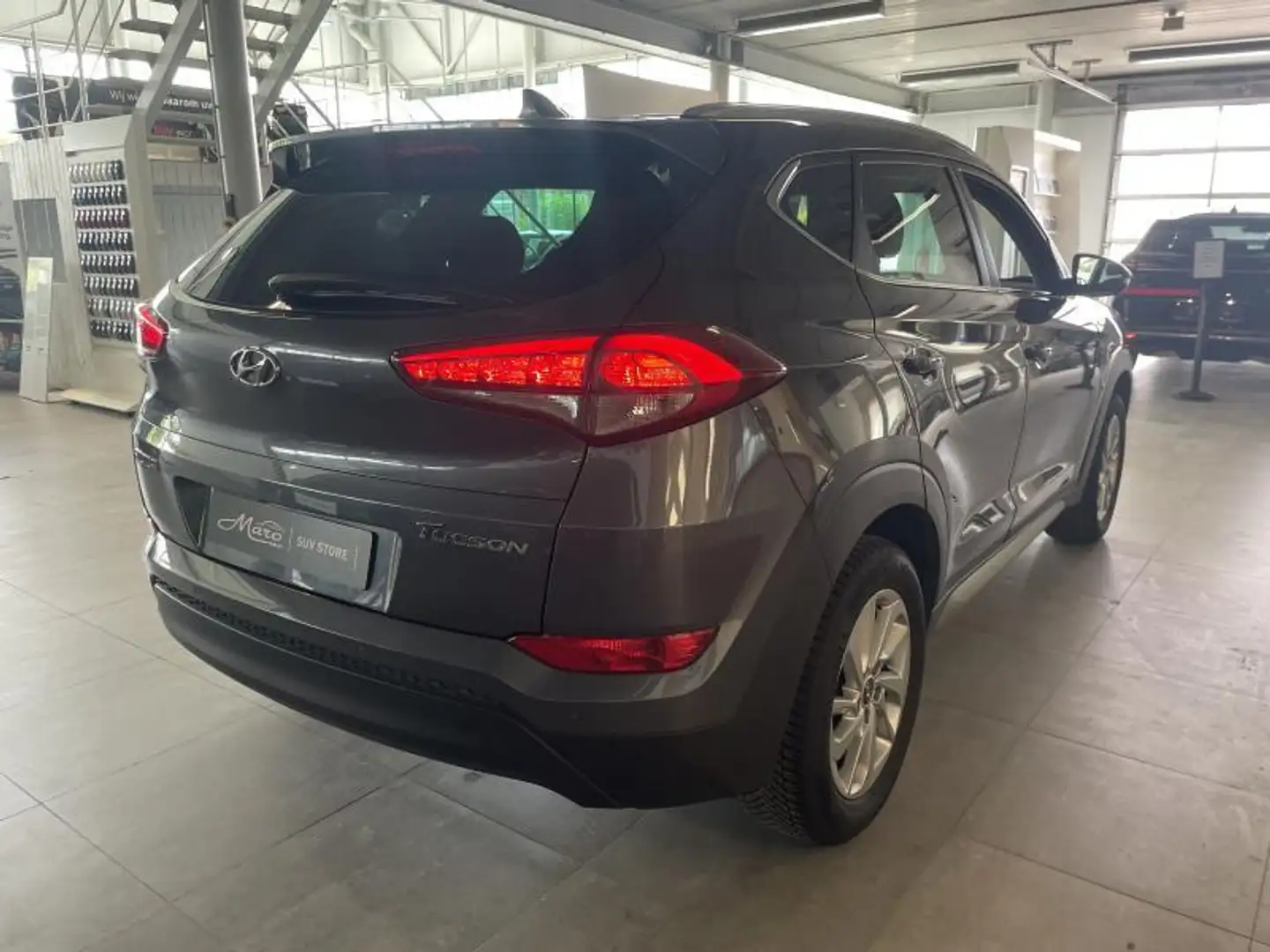 Hyundai TUCSON 1.6GDi Premium | GPS, camera, cruise,... | Gris - 2