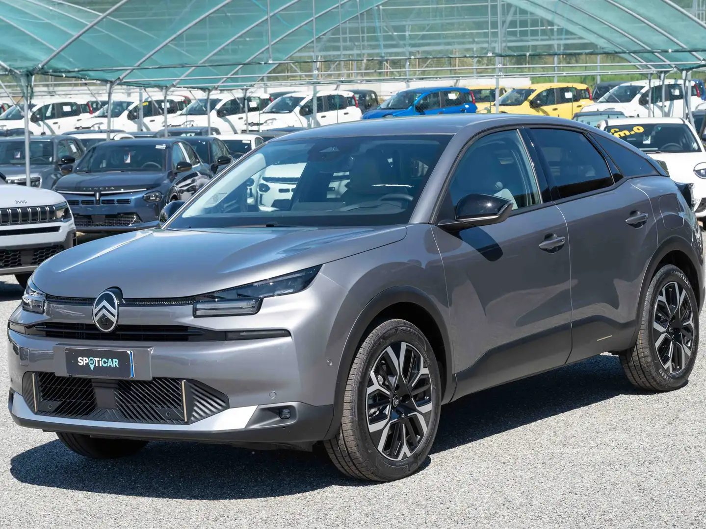 Citroen C4 Hybrid 145 e-DCS6 Max Grigio - 1