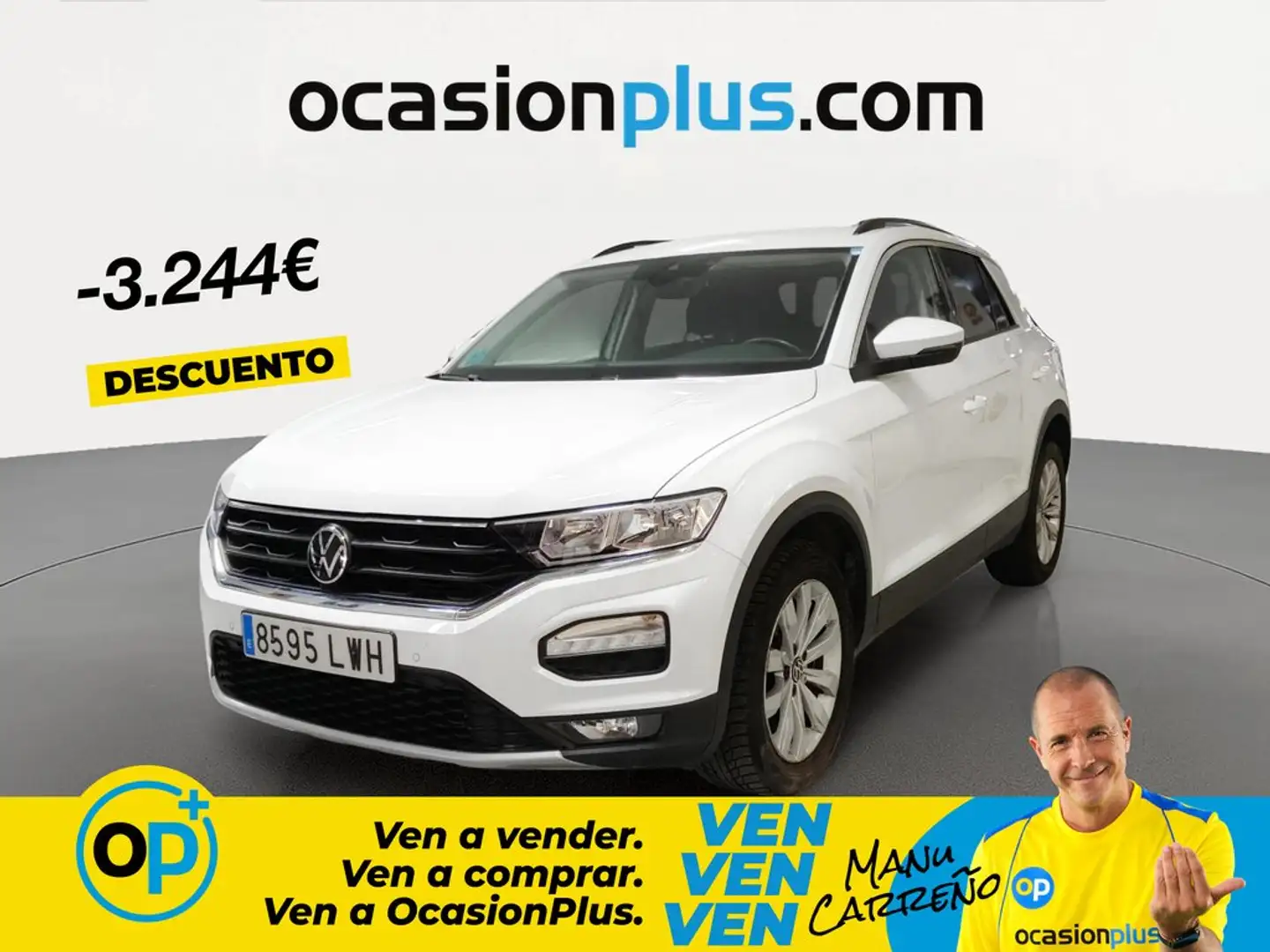 Volkswagen T-Roc 1.5 TSI Advance DSG7 Blanco - 1