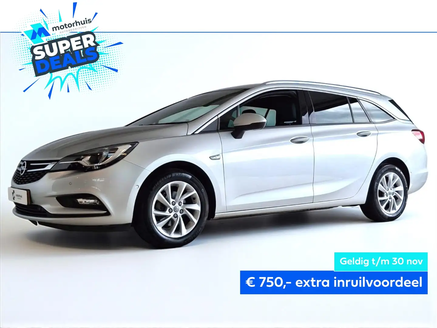 Opel Astra Sports Tourer 1.4 TURBO 150PK INNOVATION NAVI FULL Gris - 1