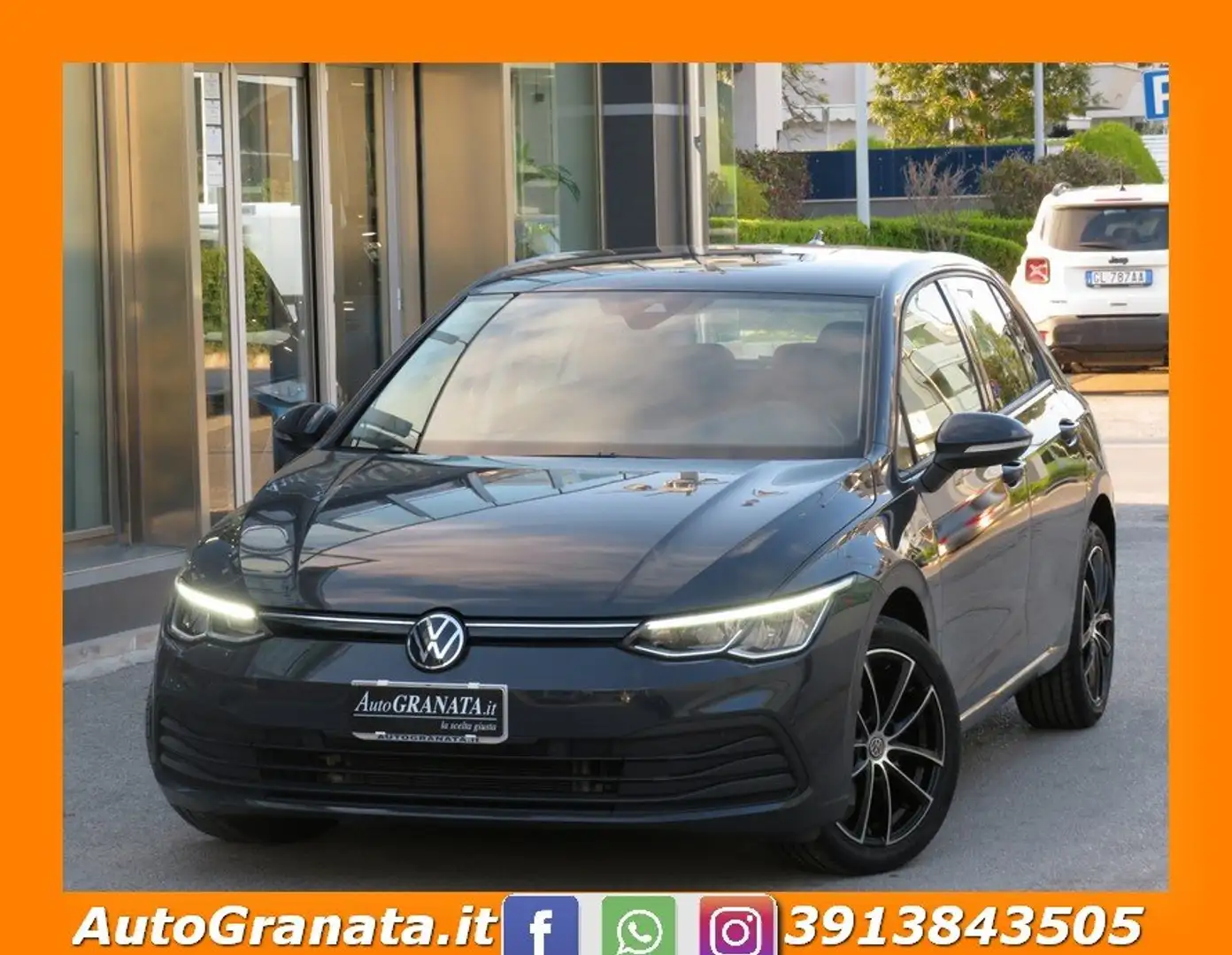Volkswagen Golf 2.0 TDI 115CV LIFE DSG Cerchi'17 Grigio - 1