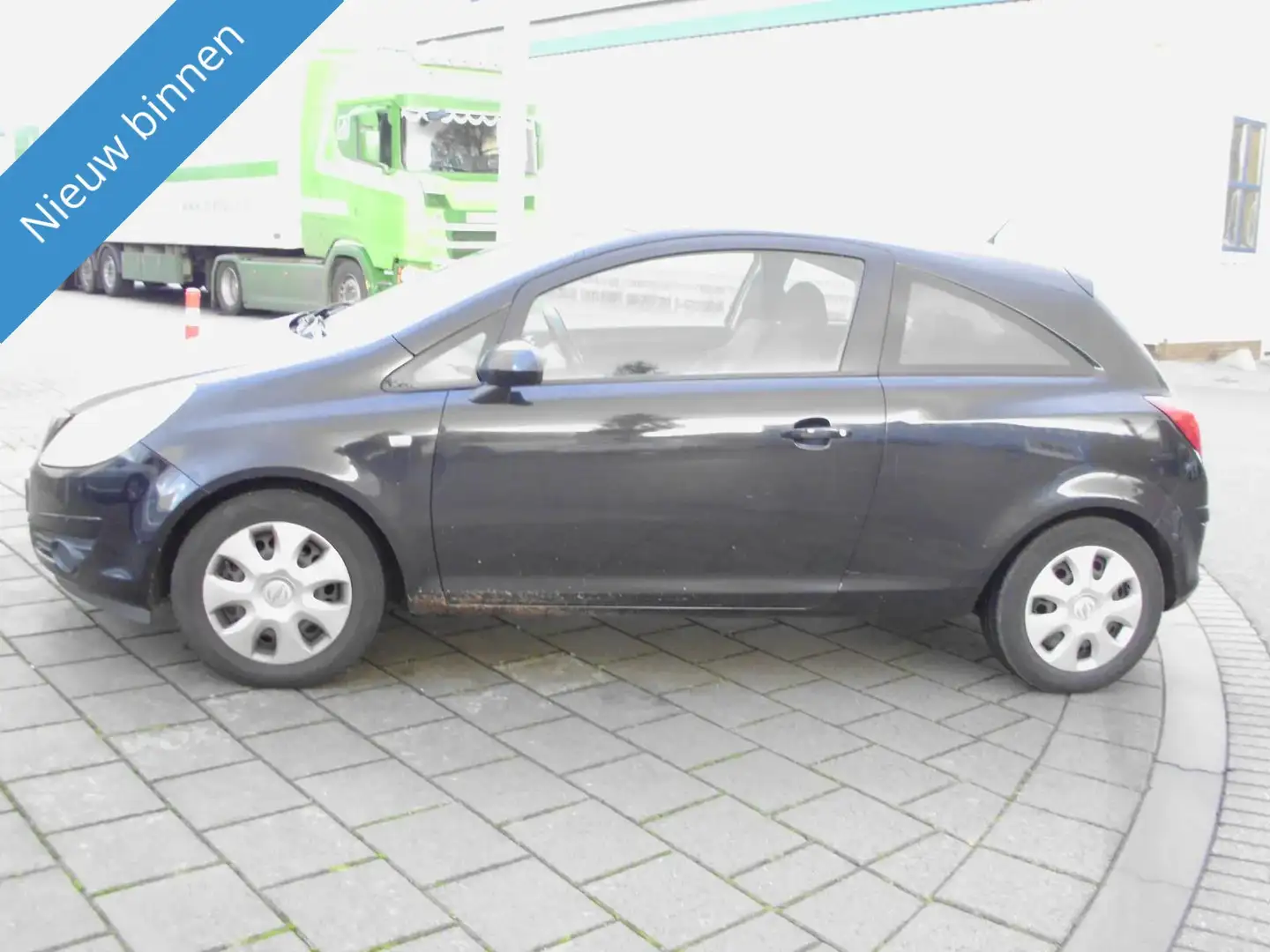 Opel Corsa 1.2 MET AIRCO 2008 Zwart - 2