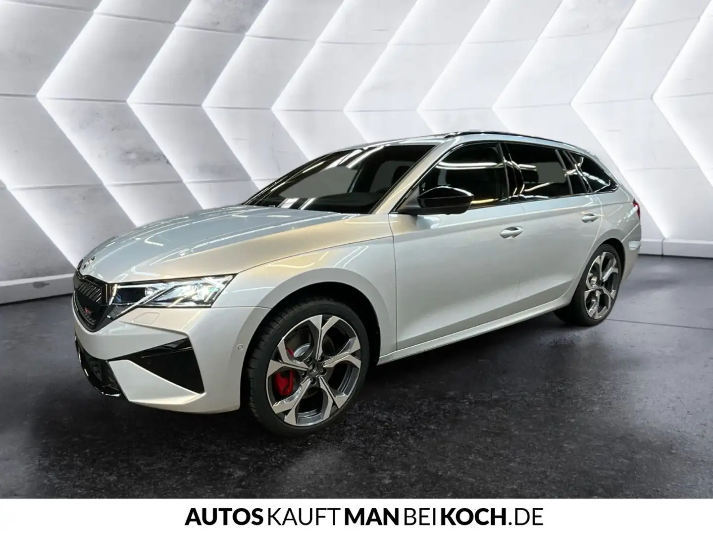Skoda Octavia Combi 2.0TSI DSG RS PANO STDHZ AHZV CANTON Silber - 2