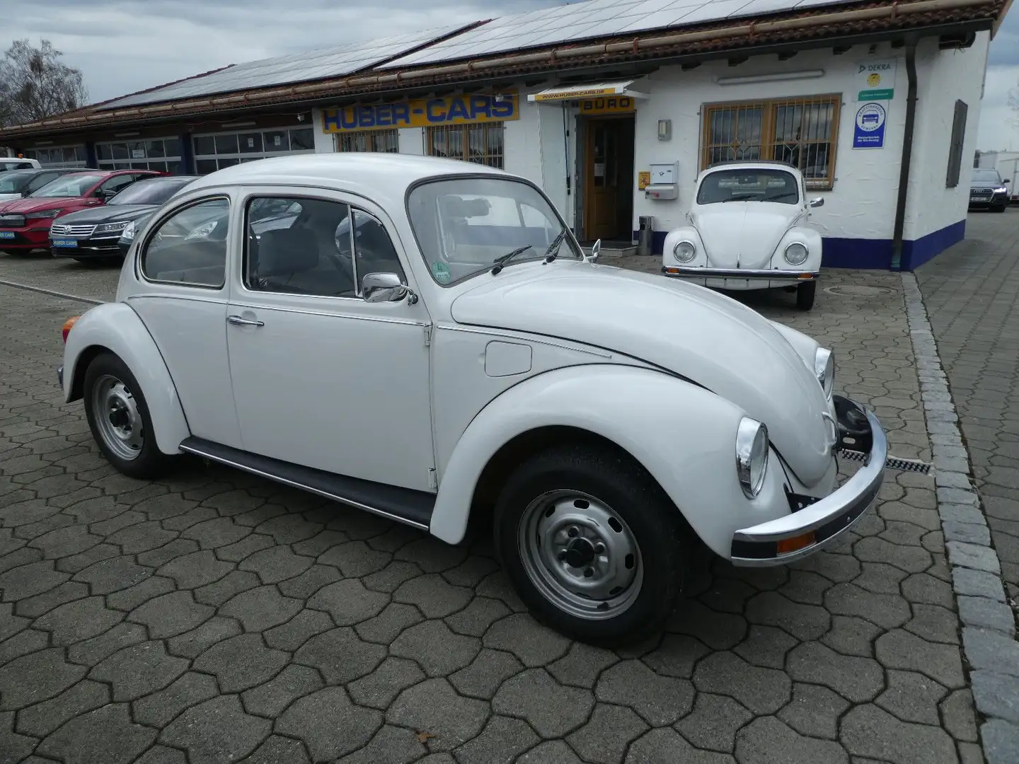 Volkswagen Käfer aus 1. Hand nur 3848 km alles original Weiß - 1