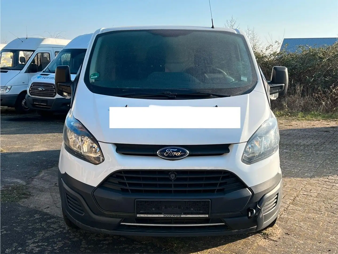 Ford Transit Custom Kasten 270 L1 *3.SITZER*EURO6* Weiß - 2