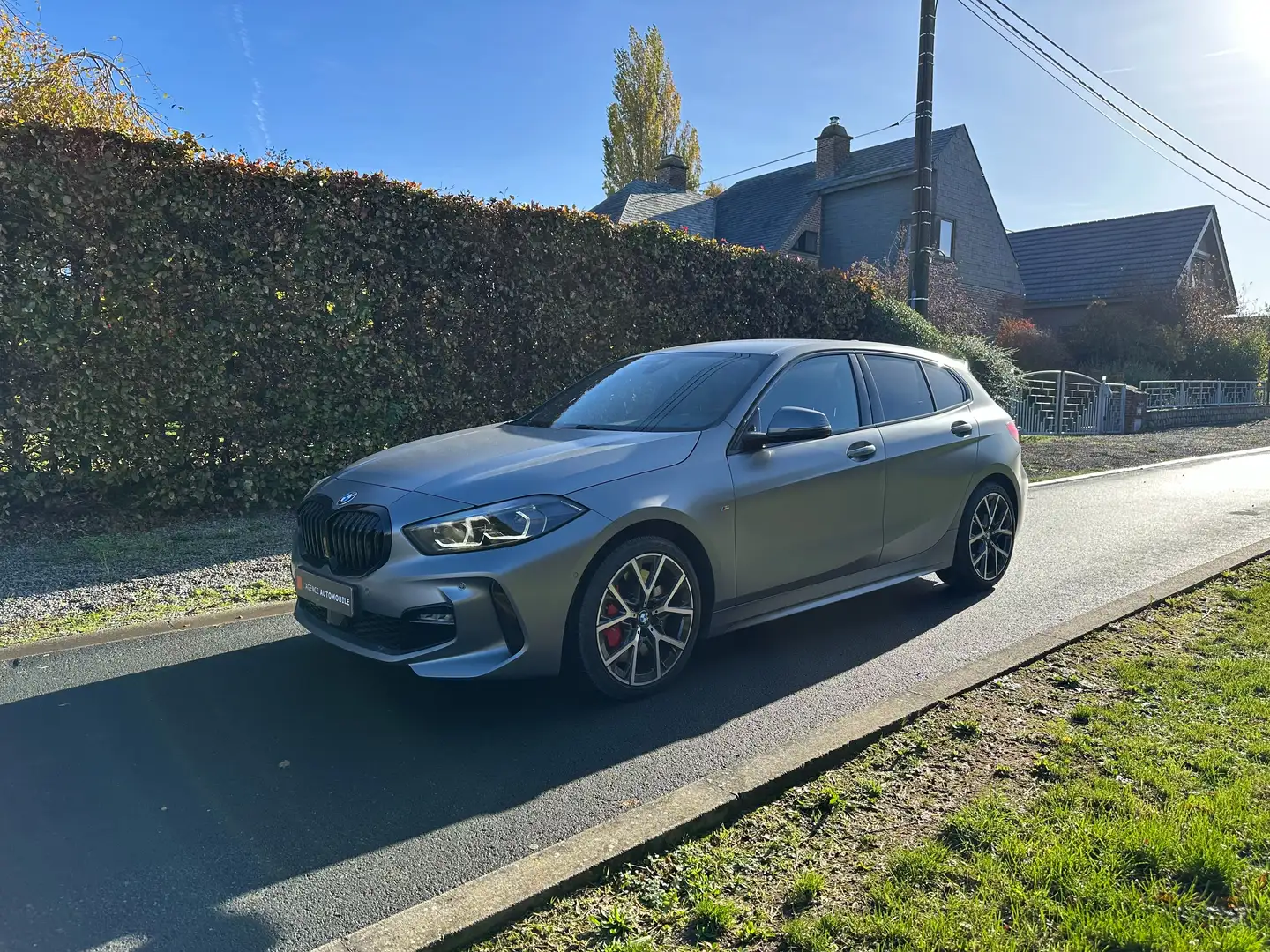 BMW 118 Frozen Pure Grey - Pack M Sport - GARANTIE 20 M Gris - 2