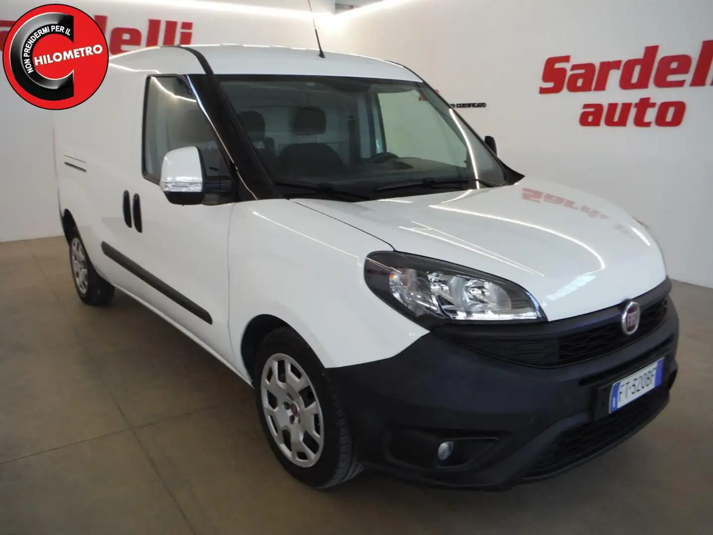 Fiat Doblo Doblò 1.6 MJT  PL-TN Cargo Maxi 3 POSTI (+IVA) Weiß - 2