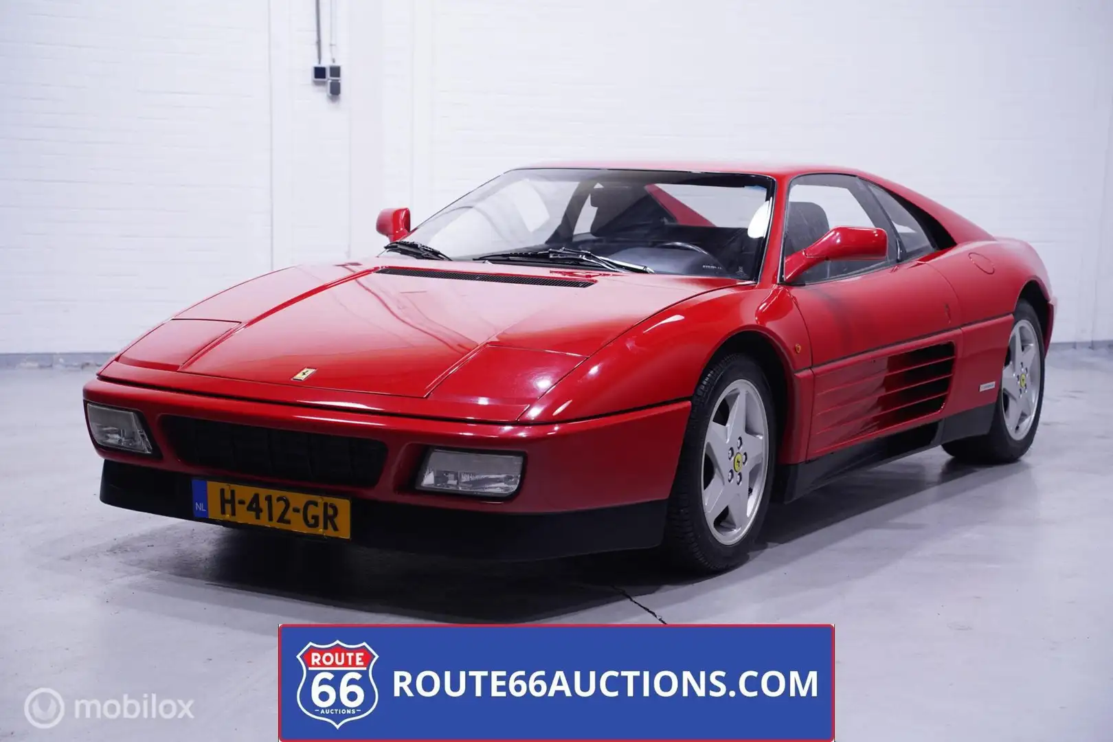 Ferrari 348 TB Coupe | Route 66 Auctions Rouge - 2