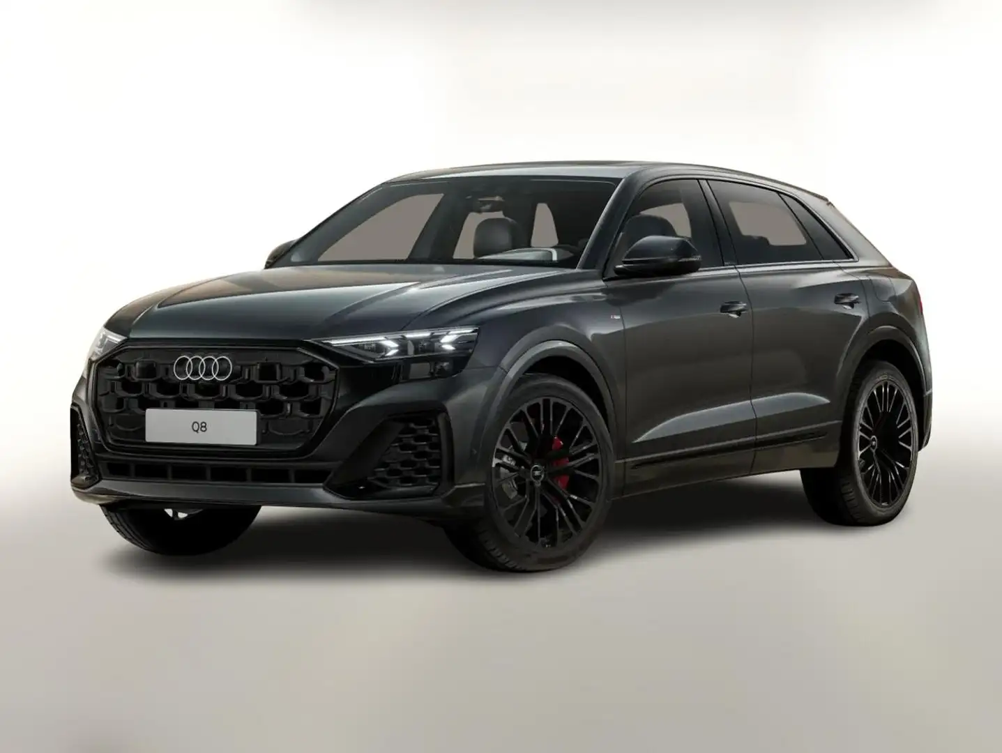Audi Q8 S line TFSI e 394 2xS 22Z Laser Tour Pano Stadt... Grau - 1