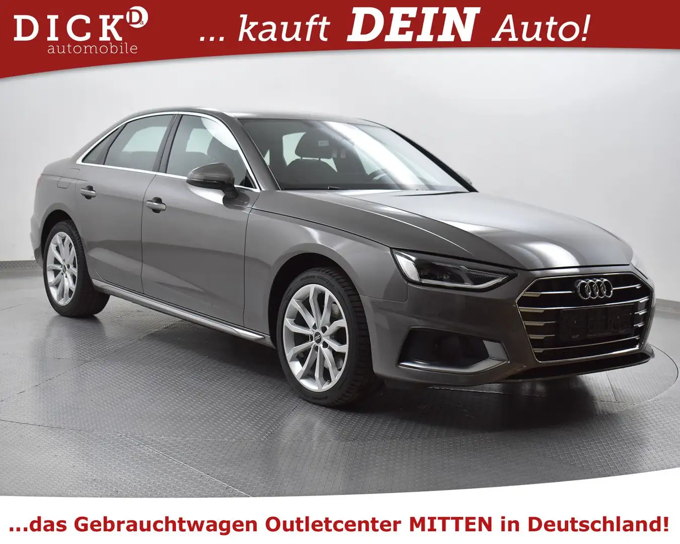 Audi A4 35 TFSI Advan Sport VIRTU+NAVI+LED+SHZ+TEM+18 Grau - 1