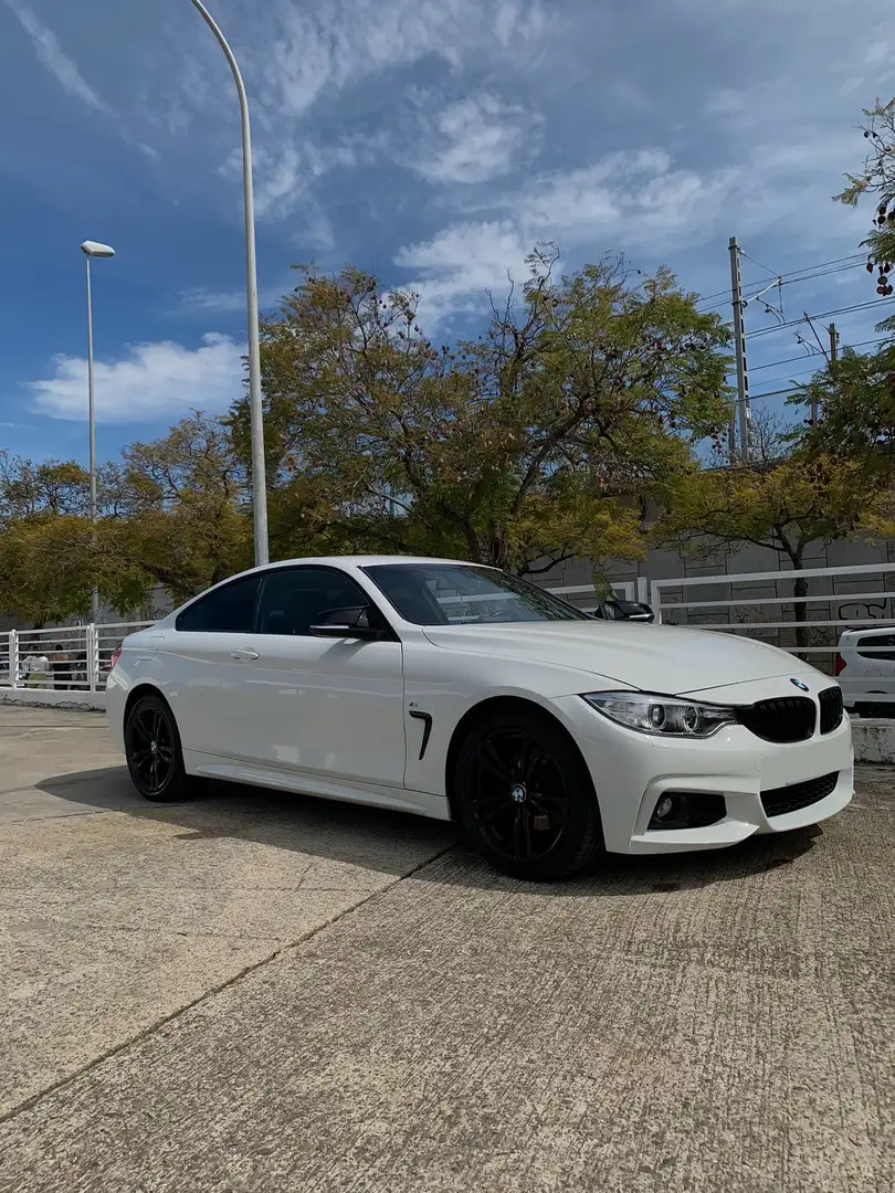 BMW 420 420d Coupé Blanco - 1